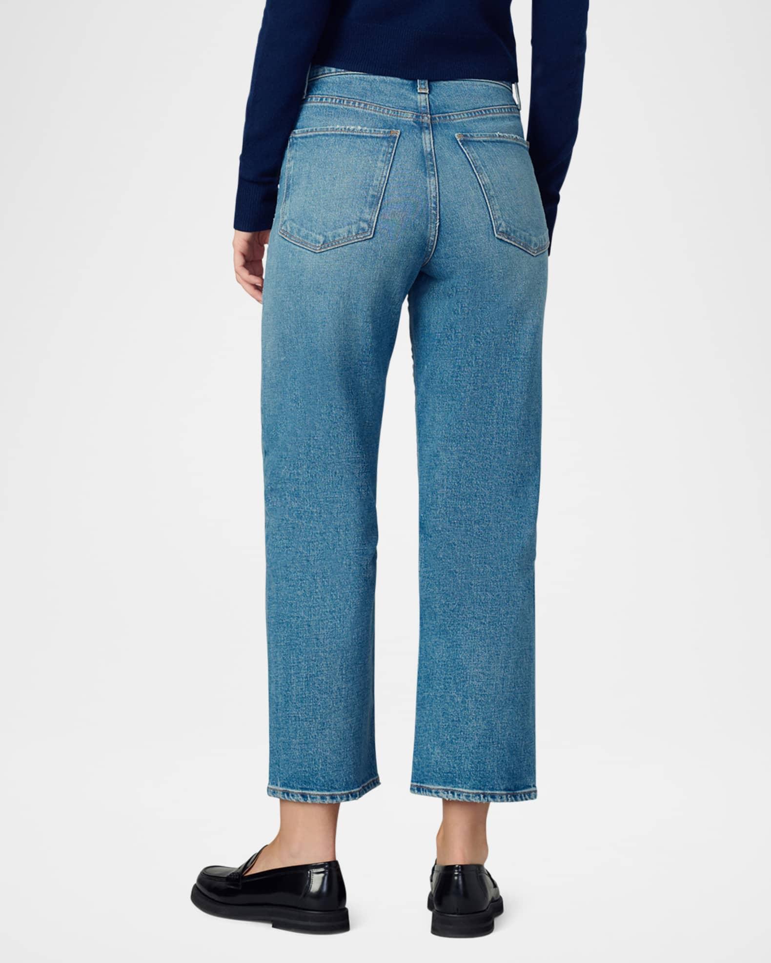 The Margot Crop Straight Jeans Product Image