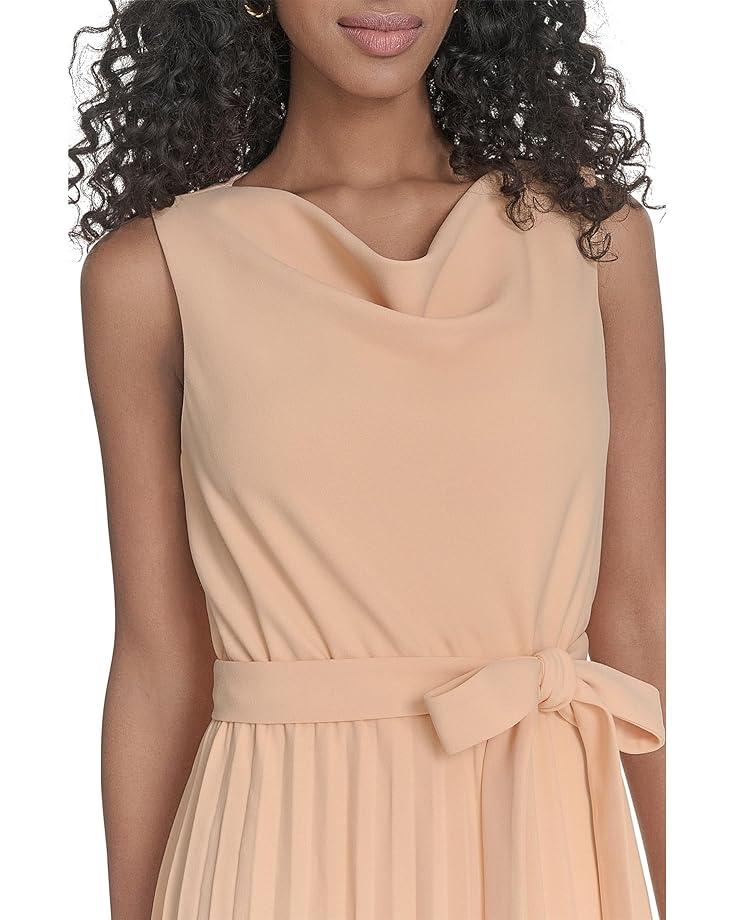 Belted Scuba Fit And Flare Product Image