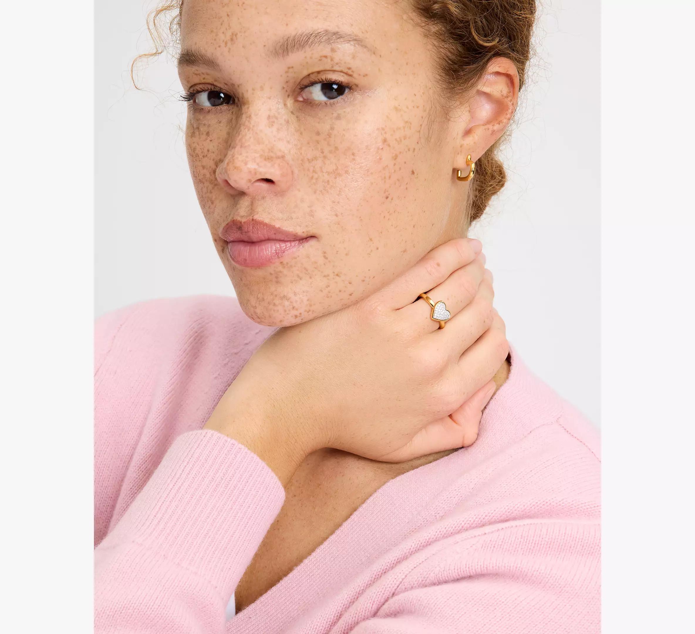 With All My Heart Pavé Ring Product Image