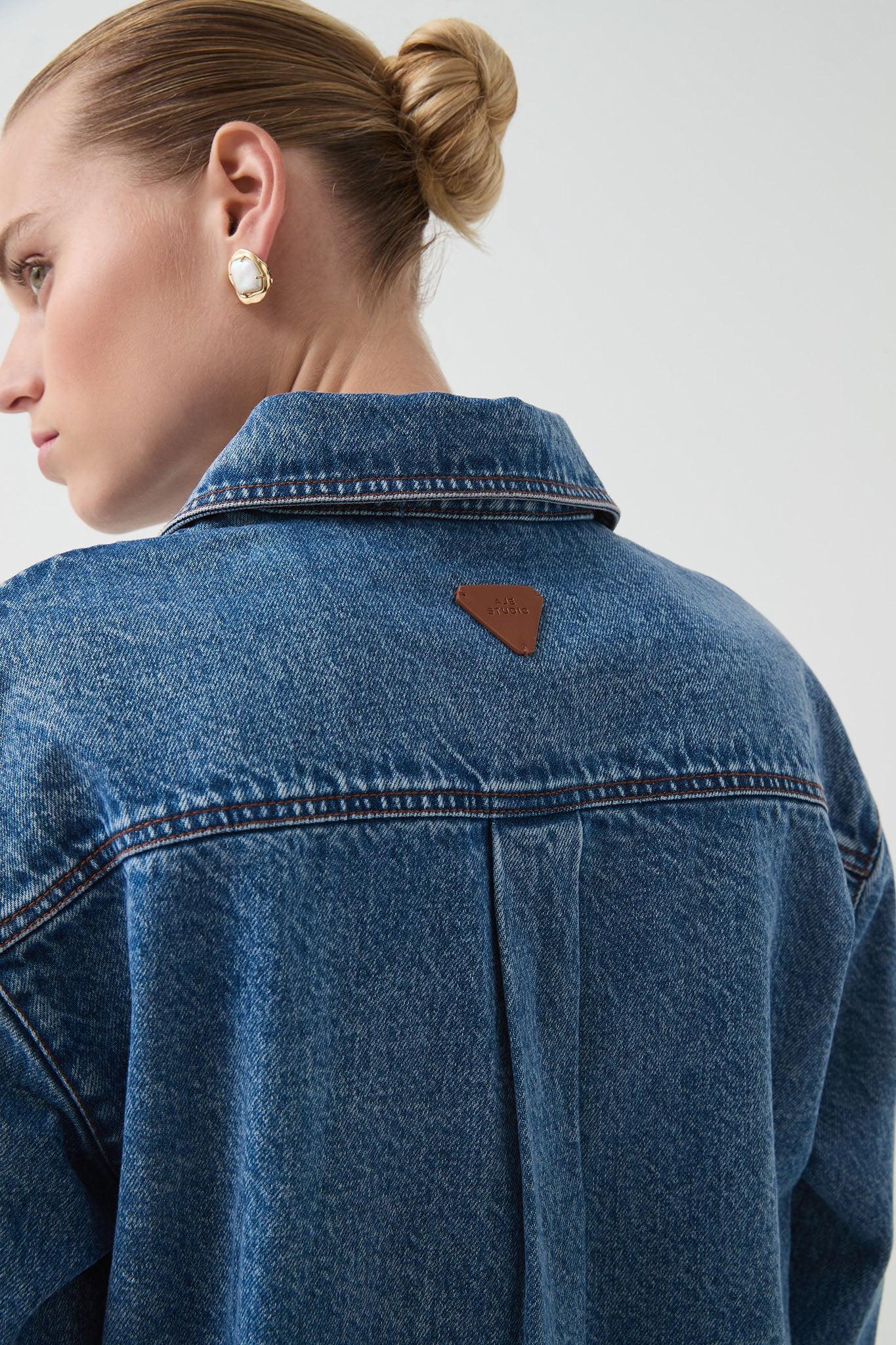 Blues Denim Shirt Dress Product Image