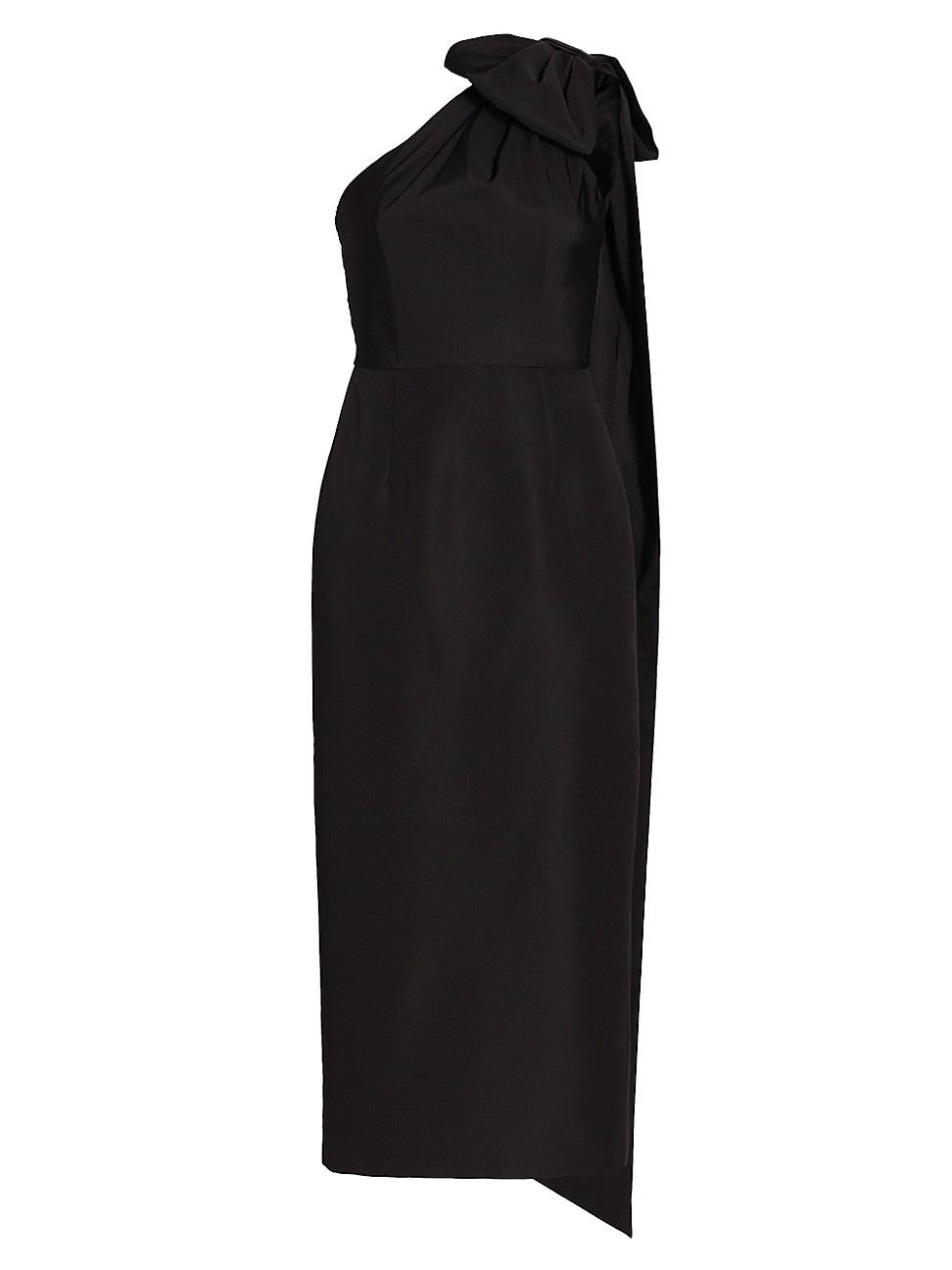 Womens Anne Silk Faille Dress Product Image