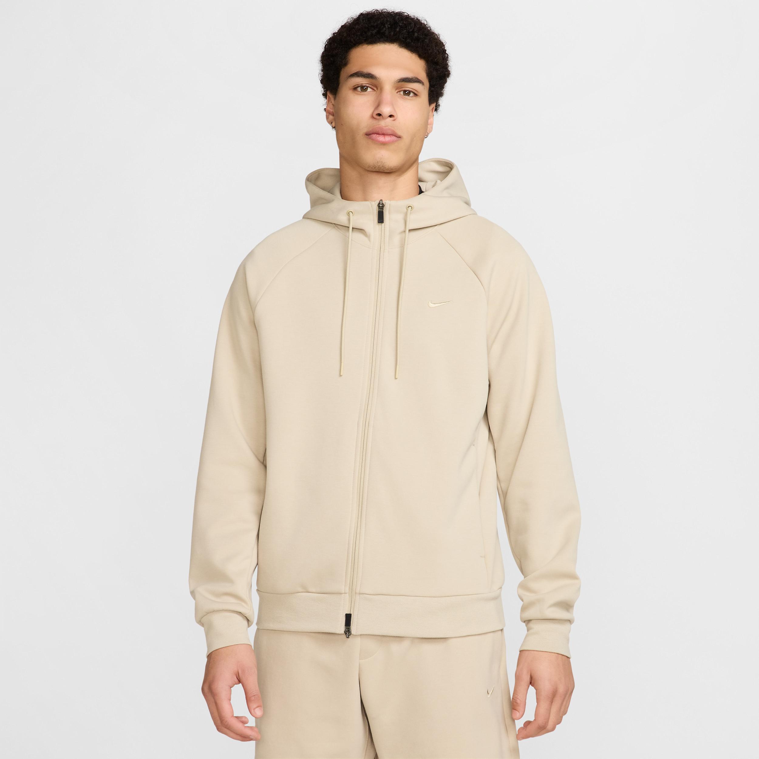 Nike Mens Primary Fleece Dri-FIT UV Full-Zip Performance Hoodie | FZ0967-251 Product Image