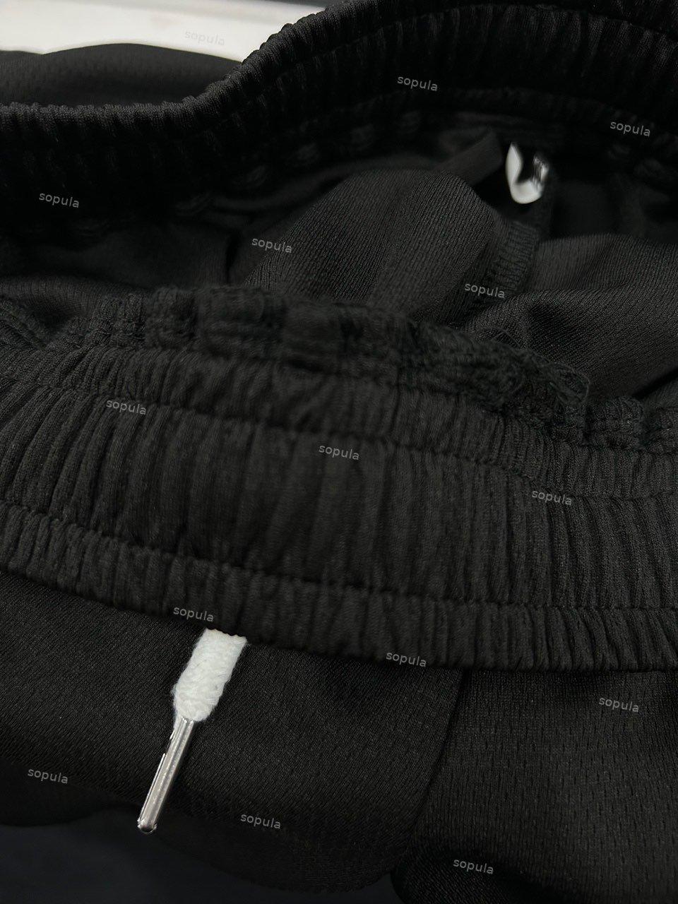 Sopula Vintage Human Bein Daily Graphic Casual Street Mesh Shorts Product Image