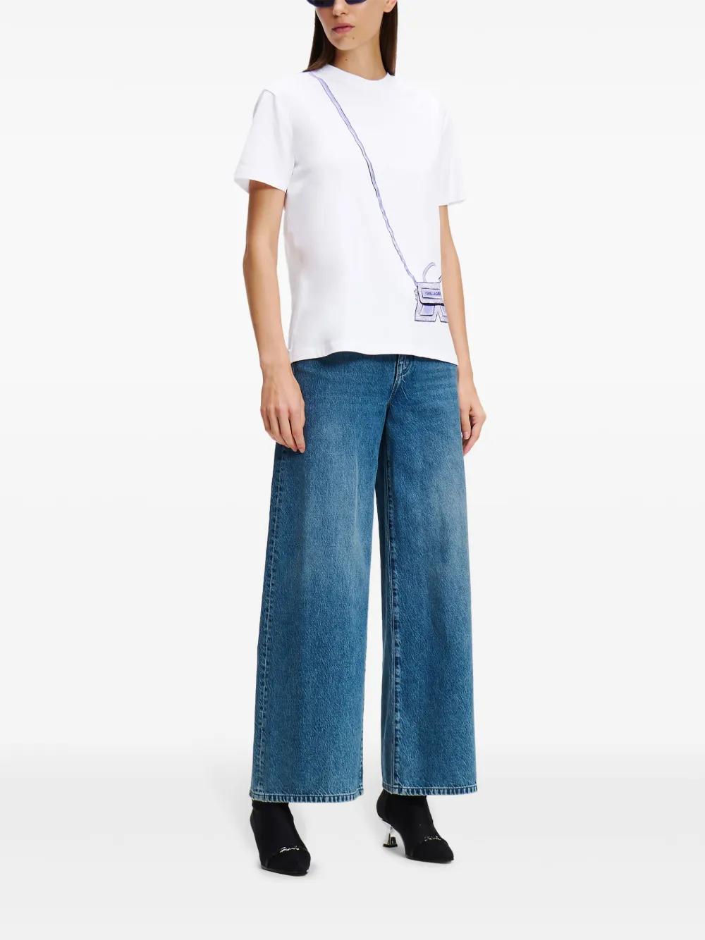 Ikon K organic-cotton T-shirt Product Image