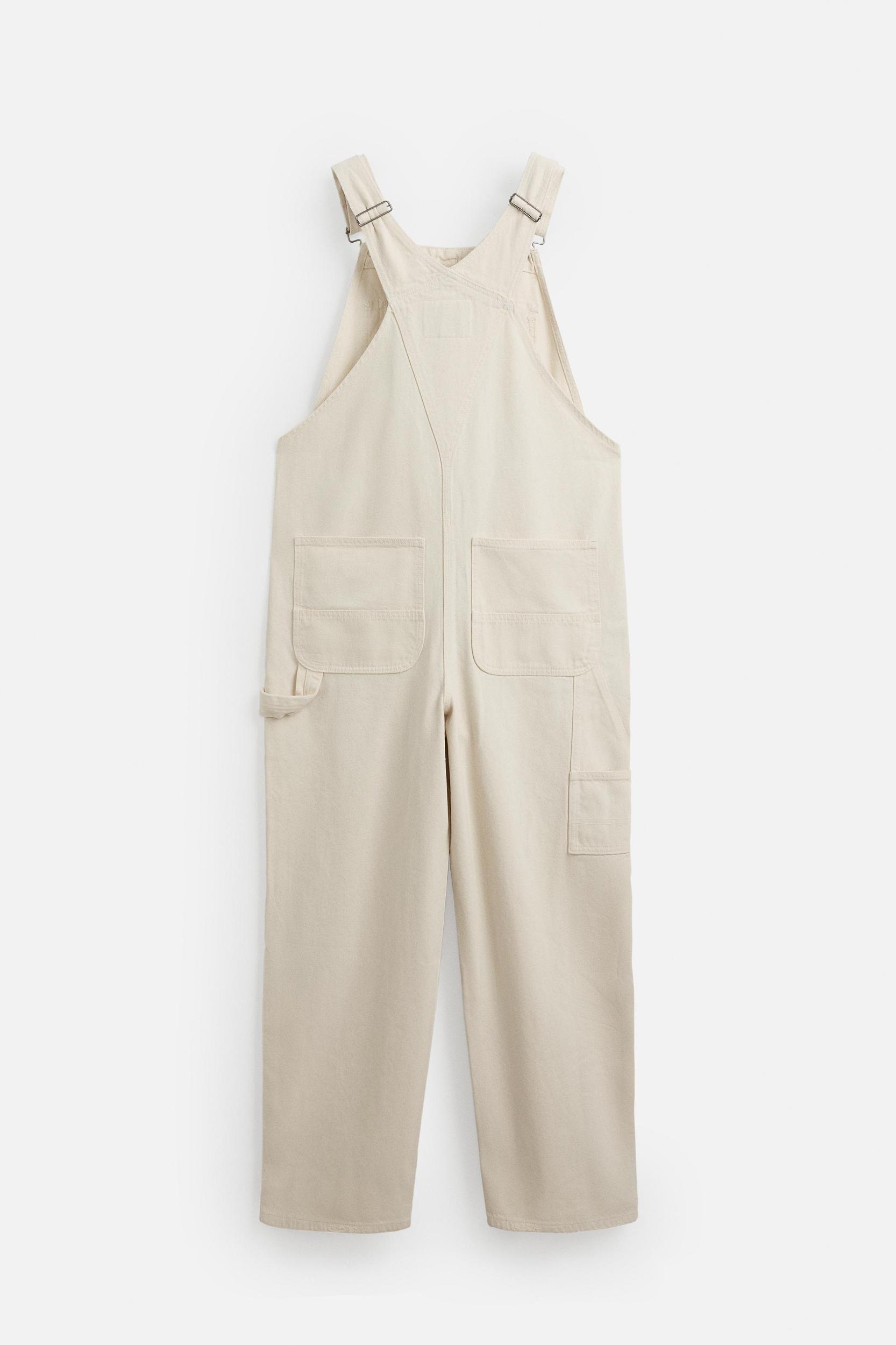 CARPENTER POCKET DENIM OVERALLS Product Image