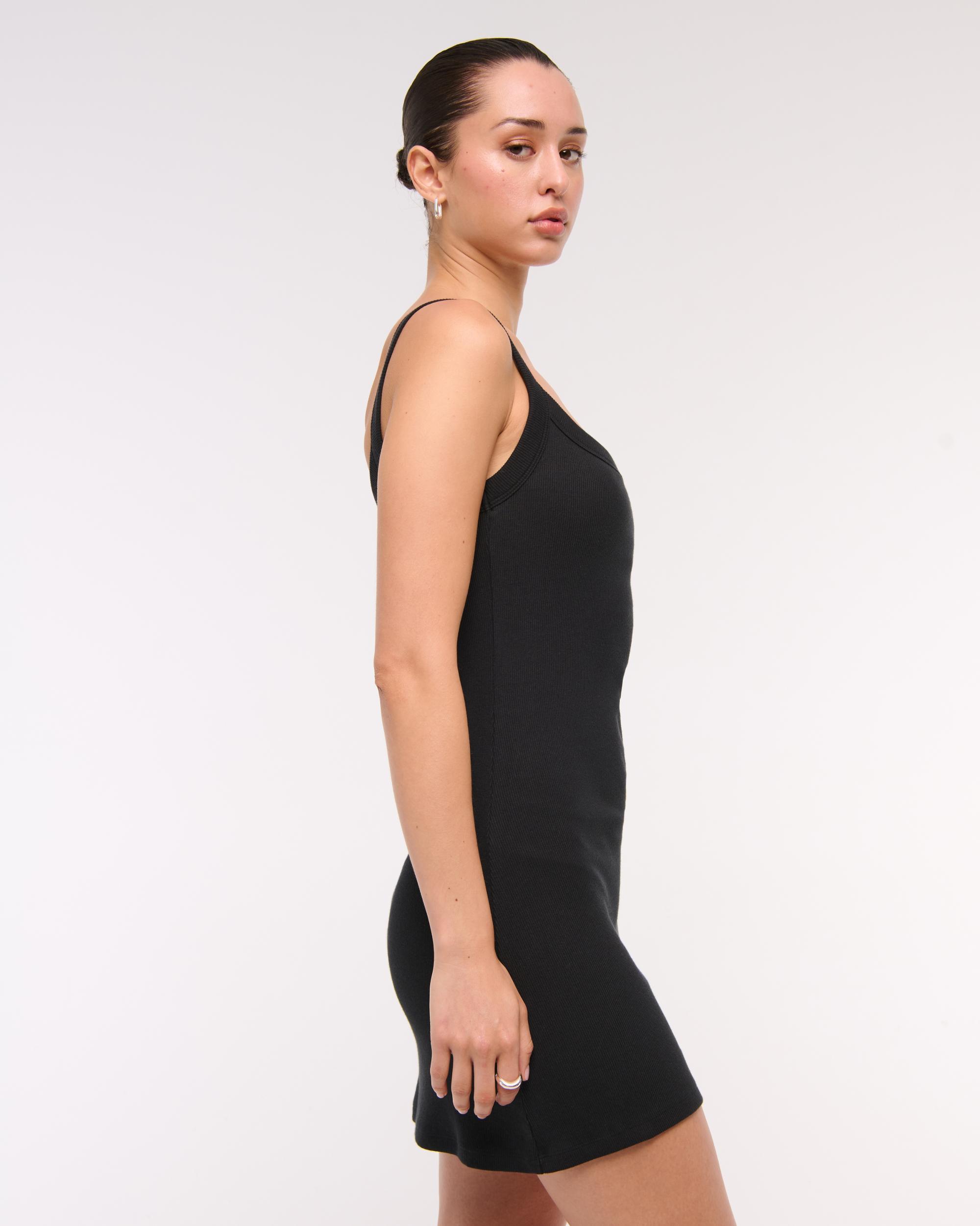 Bra-Free Essential 90s Rib Mini Dress Product Image