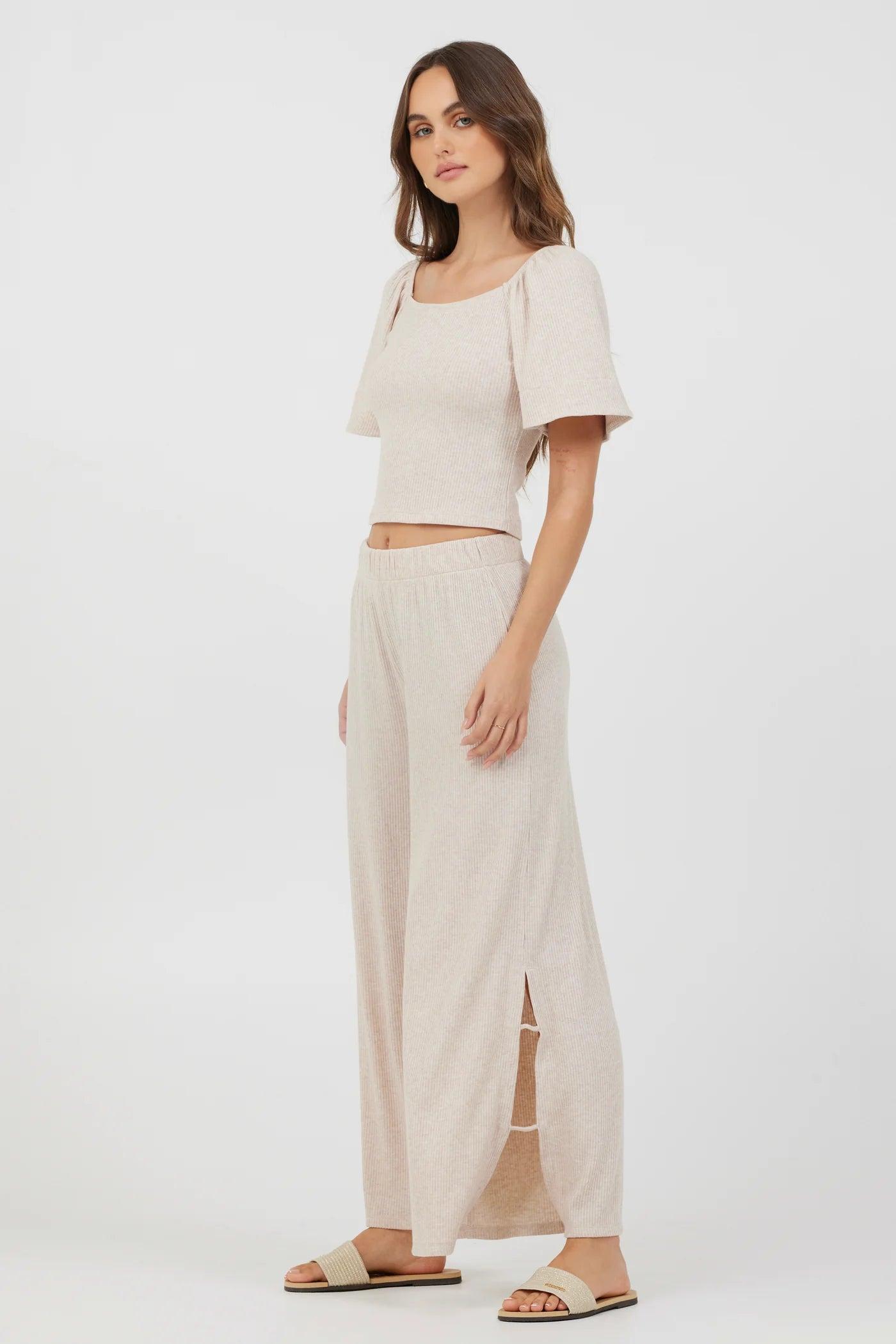 Knit Cut Out Pant Product Image