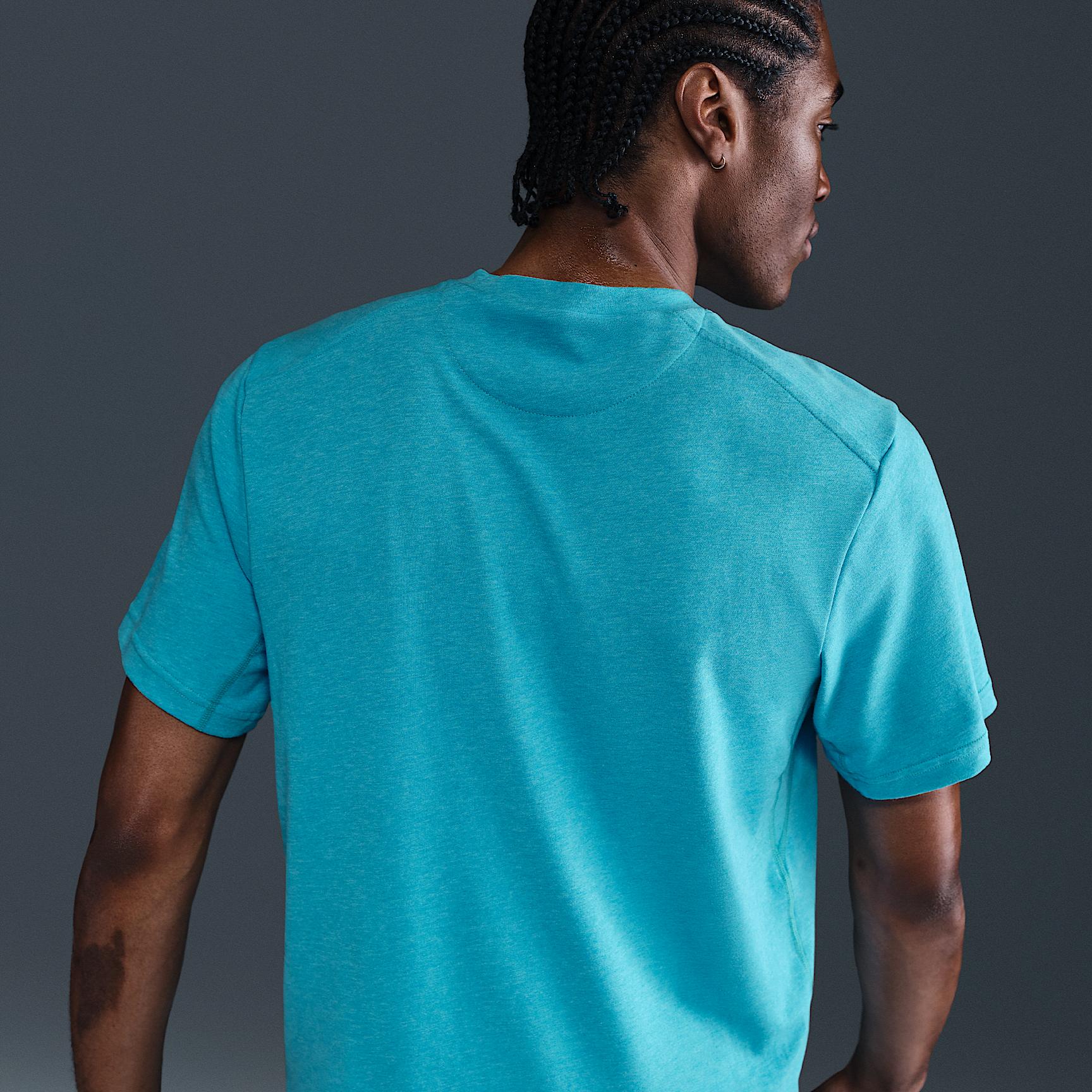 Nike Mens Primary Dri-FIT Short-Sleeve Versatile Top | DV9831-345 Product Image