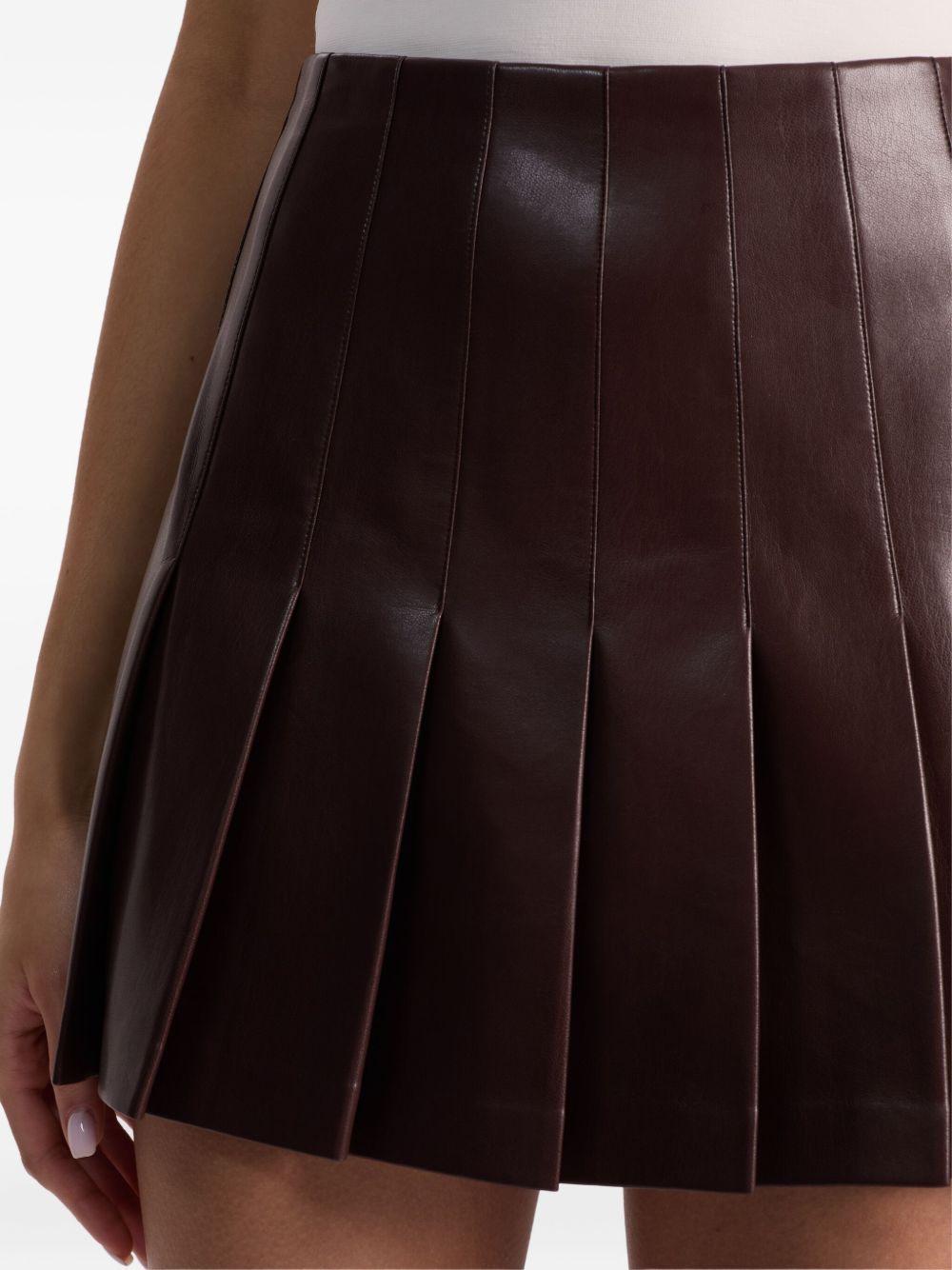 pleated mini skirt Product Image