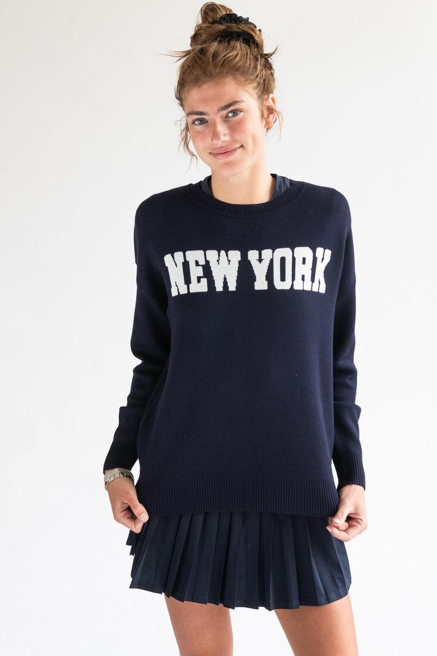 Graphic Knit Sweater Product Image