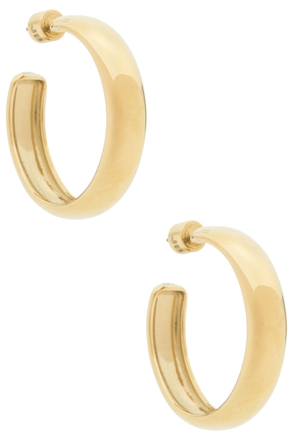 Staple Hoops Large Earrings Jenny Bird Product Image
