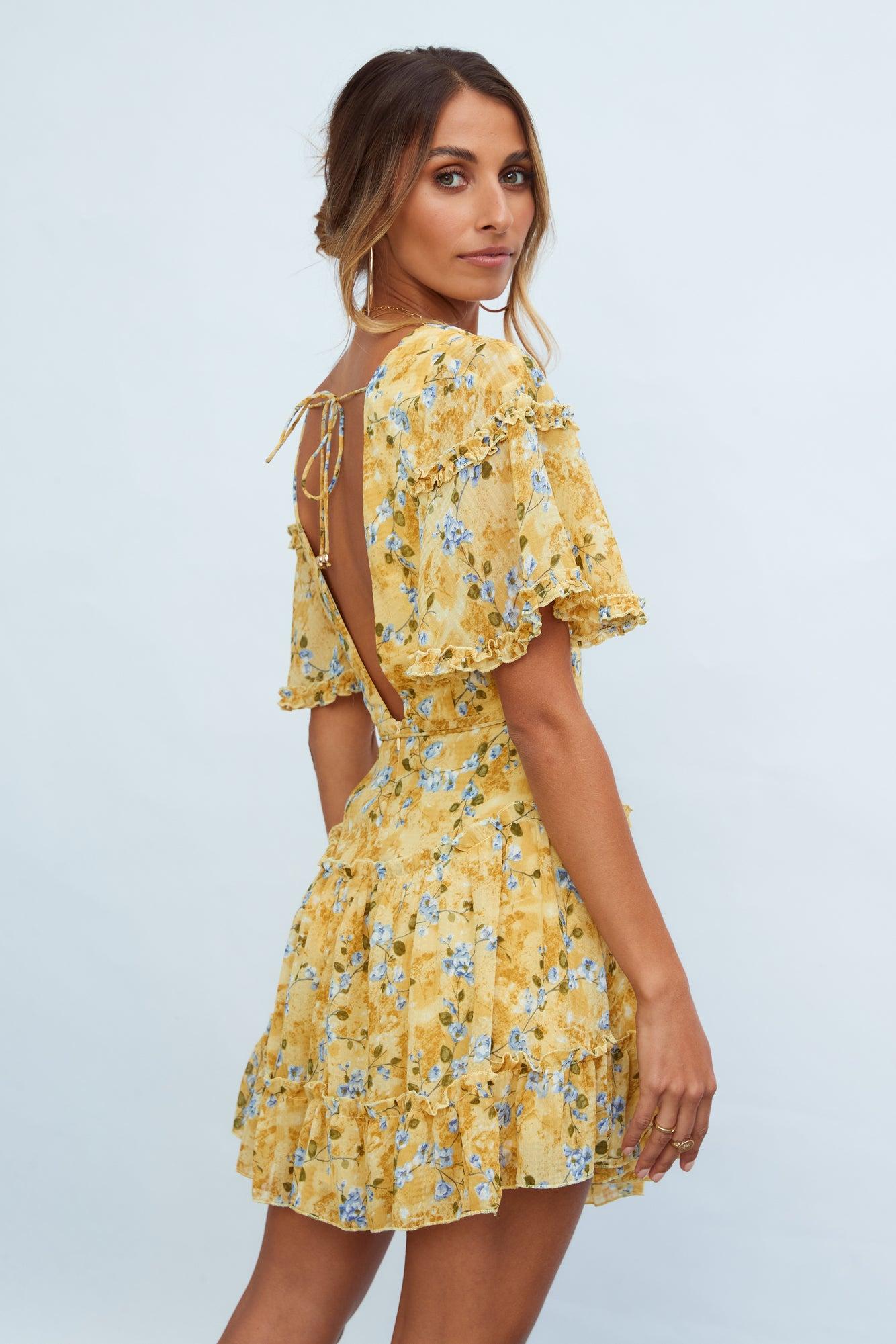 Fairy Godmother Dress Yellow Product Image