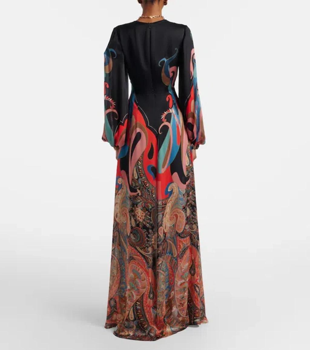 ETRO Paisley-print Maxi Dress In Multi Product Image
