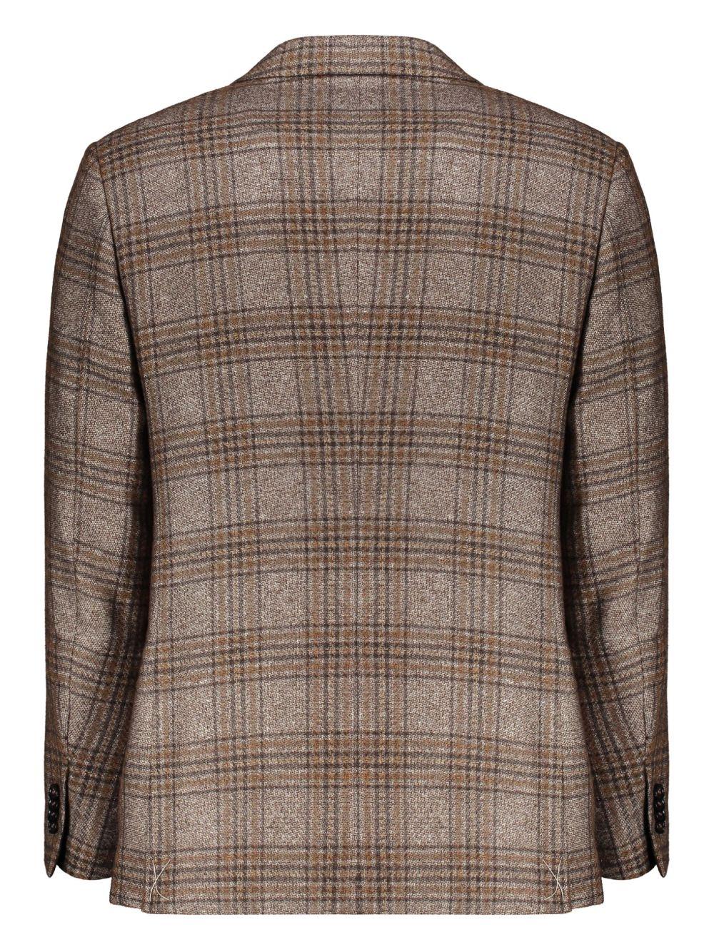 checked blazer Product Image