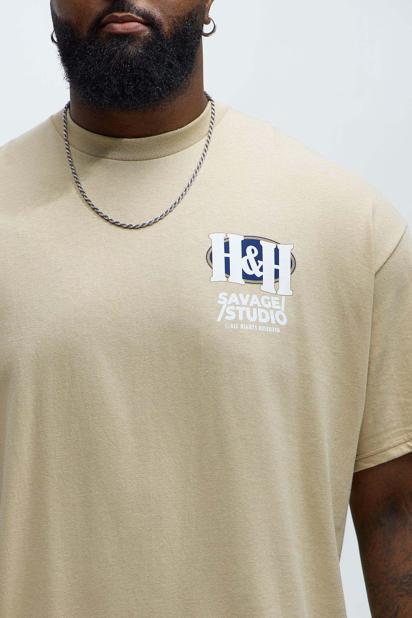 Heaven & Hell Short Sleeve Tee - Sand Product Image