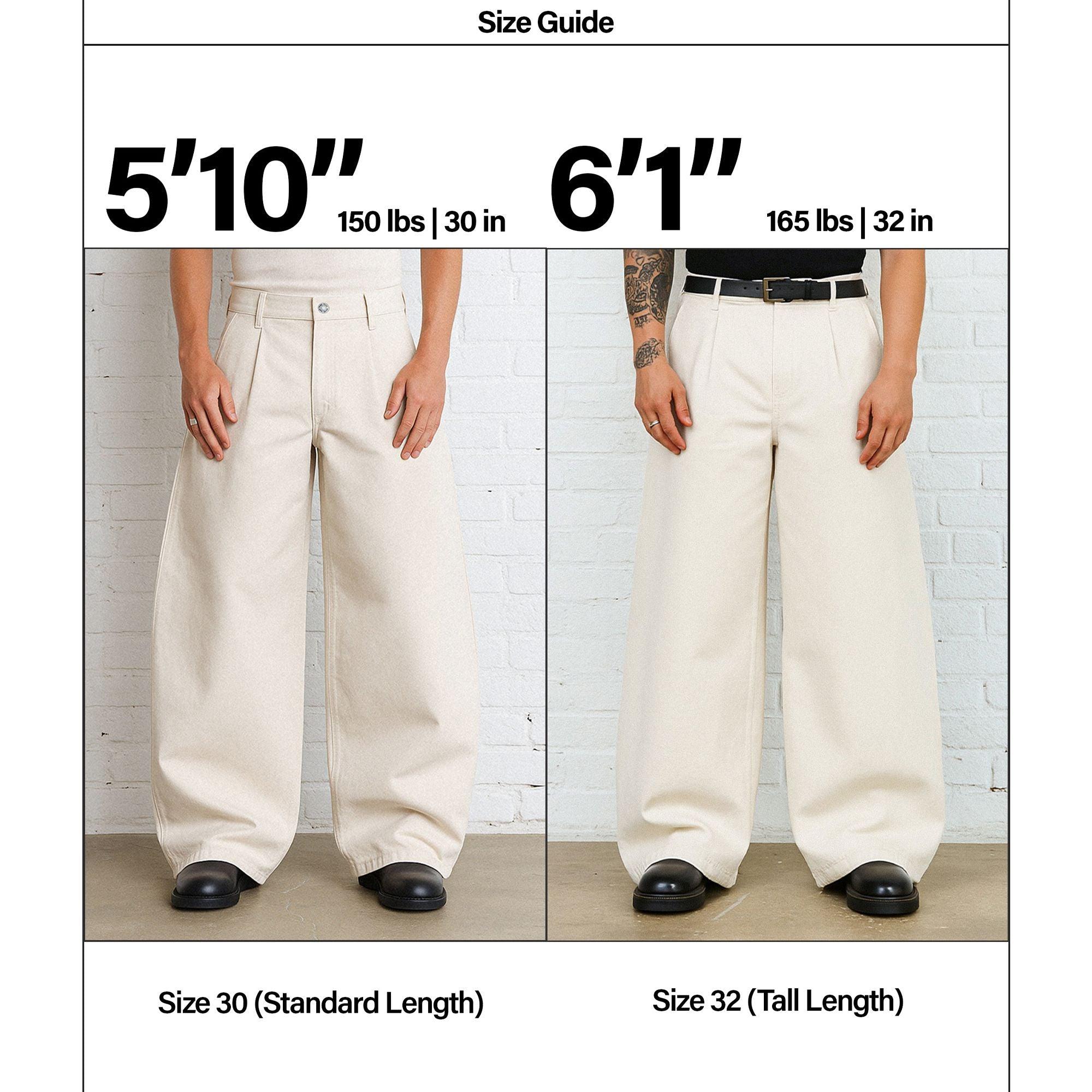 Shibuya Pleated Pants | Baggy, Wide-Leg Product Image