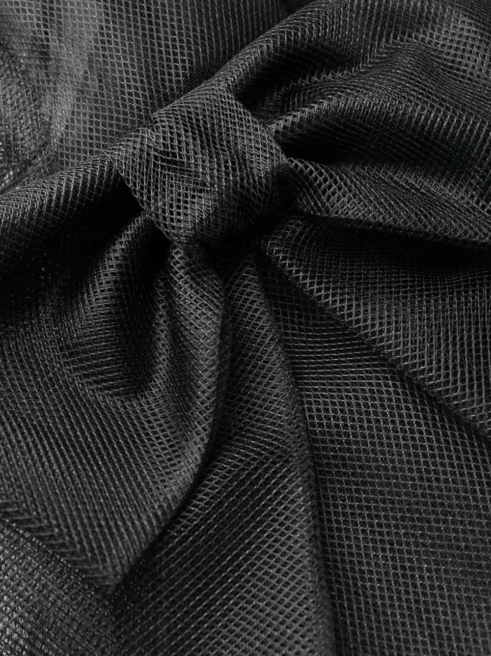 bow-appliqué tulle midi dress Product Image