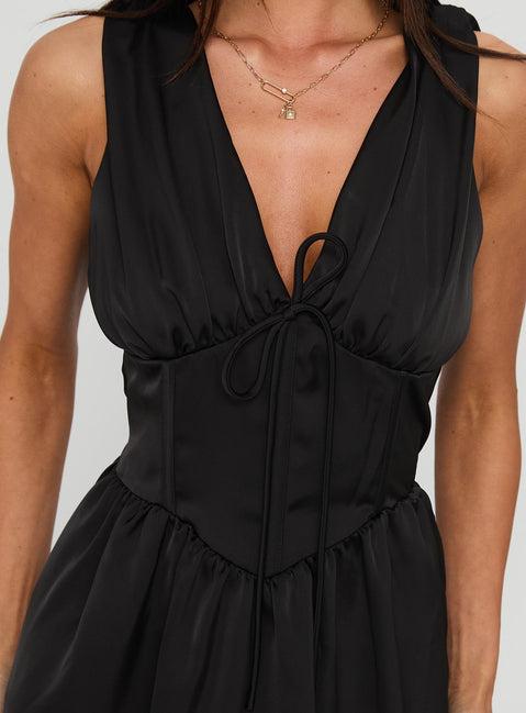 Alamere Mini Dress Black Product Image