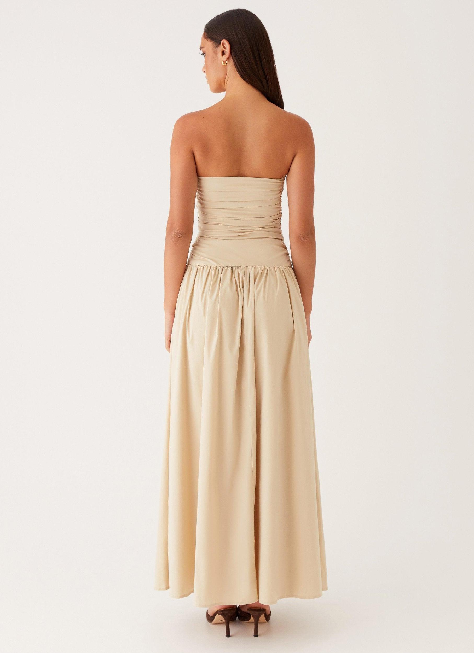 Carmel Maxi Dress - Ivory Product Image