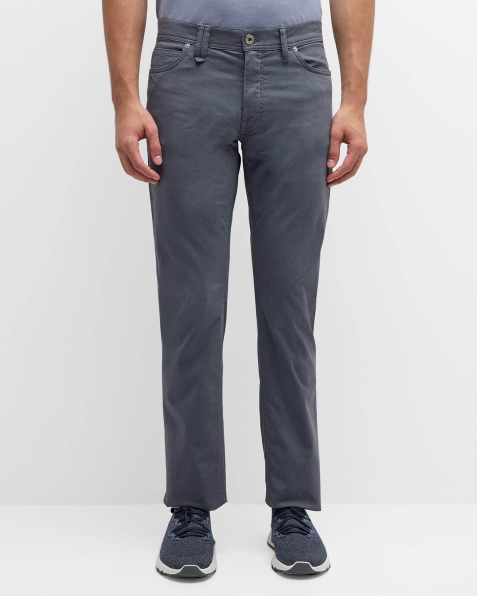 Men's Cotton-Stretch 5-Pocket Pants Product Image