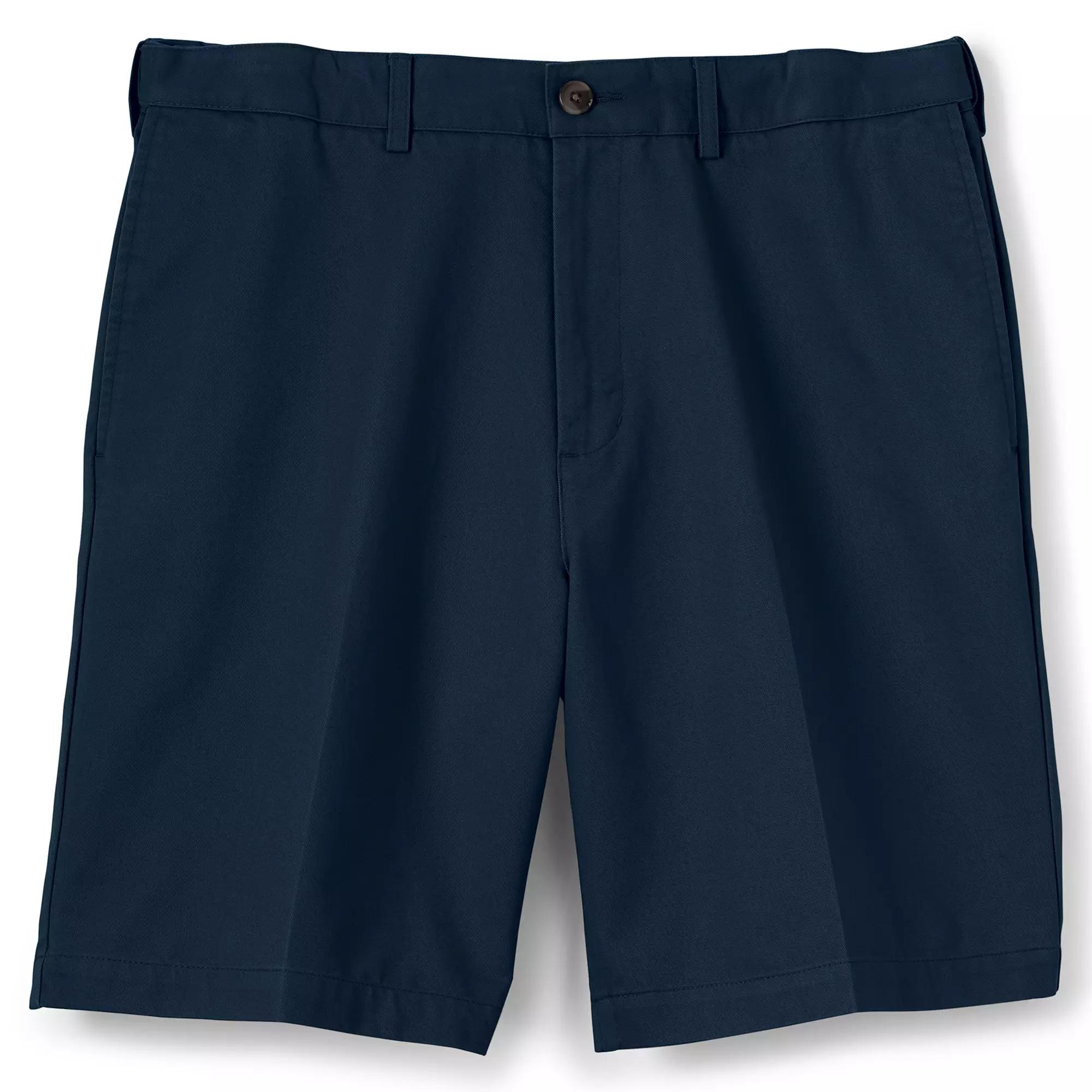 Big & Tall Lands' End Comfort Waist 9-inch No-Iron Chino Shorts, Men's,  Product Image