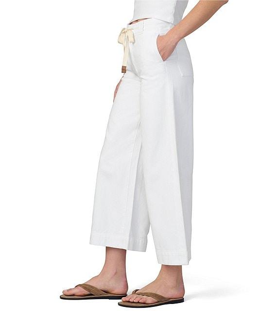 Joe's Jeans Addison Drawstring Wide Leg Ankle Length Pants Product Image