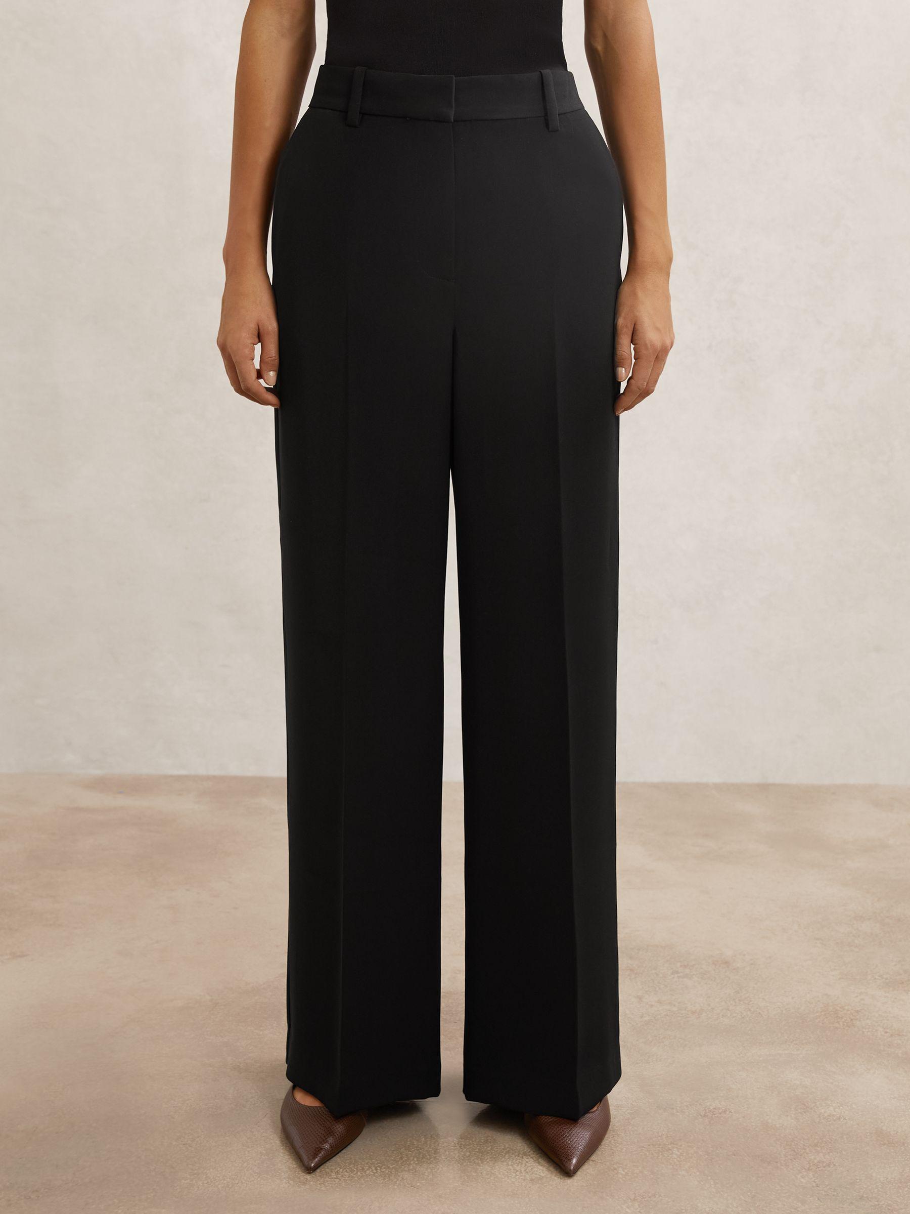 Petite Wool-Blend Belted Blindseam Coat in Mink Product Image