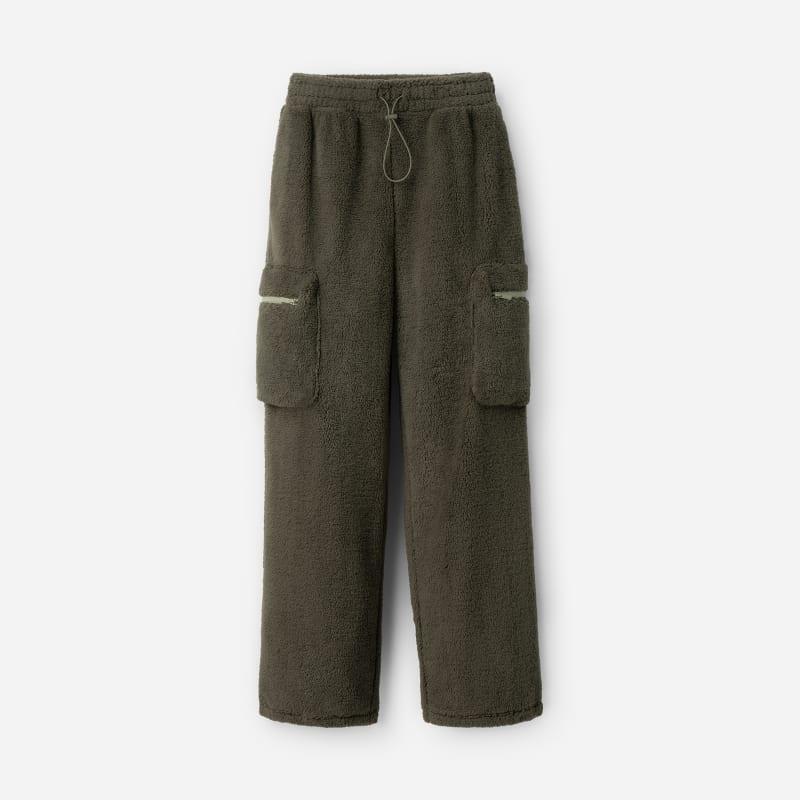 UGG Womens Nyisha UGGfluff Cargo Pant Fleece/Recycled Materials Bottoms Product Image