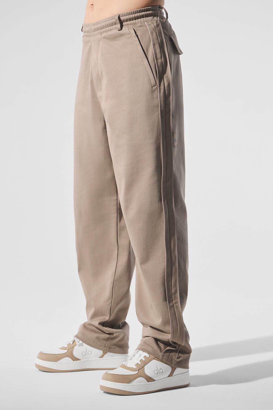 Edition Sueded Straight Leg Pant - Gravel Male Product Image