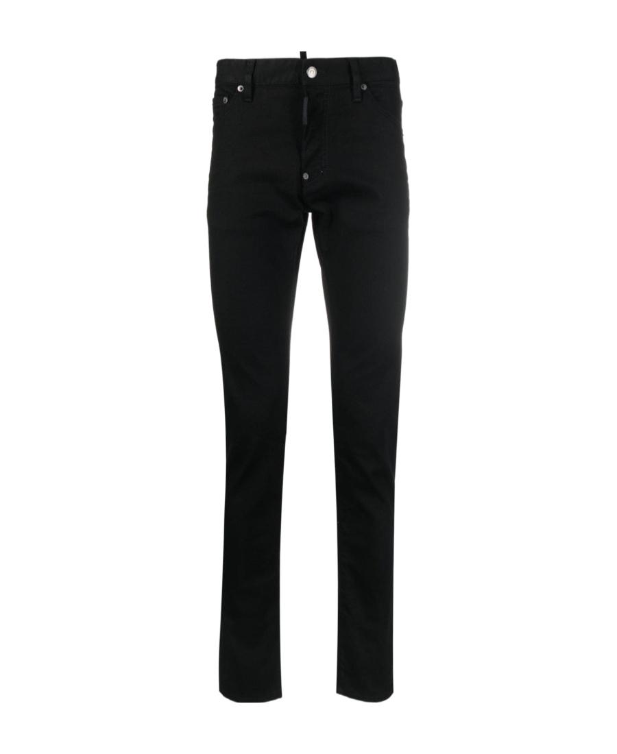 DSQUARED2 Cool Guy Mid-rise Skinny Jeans In Black Product Image