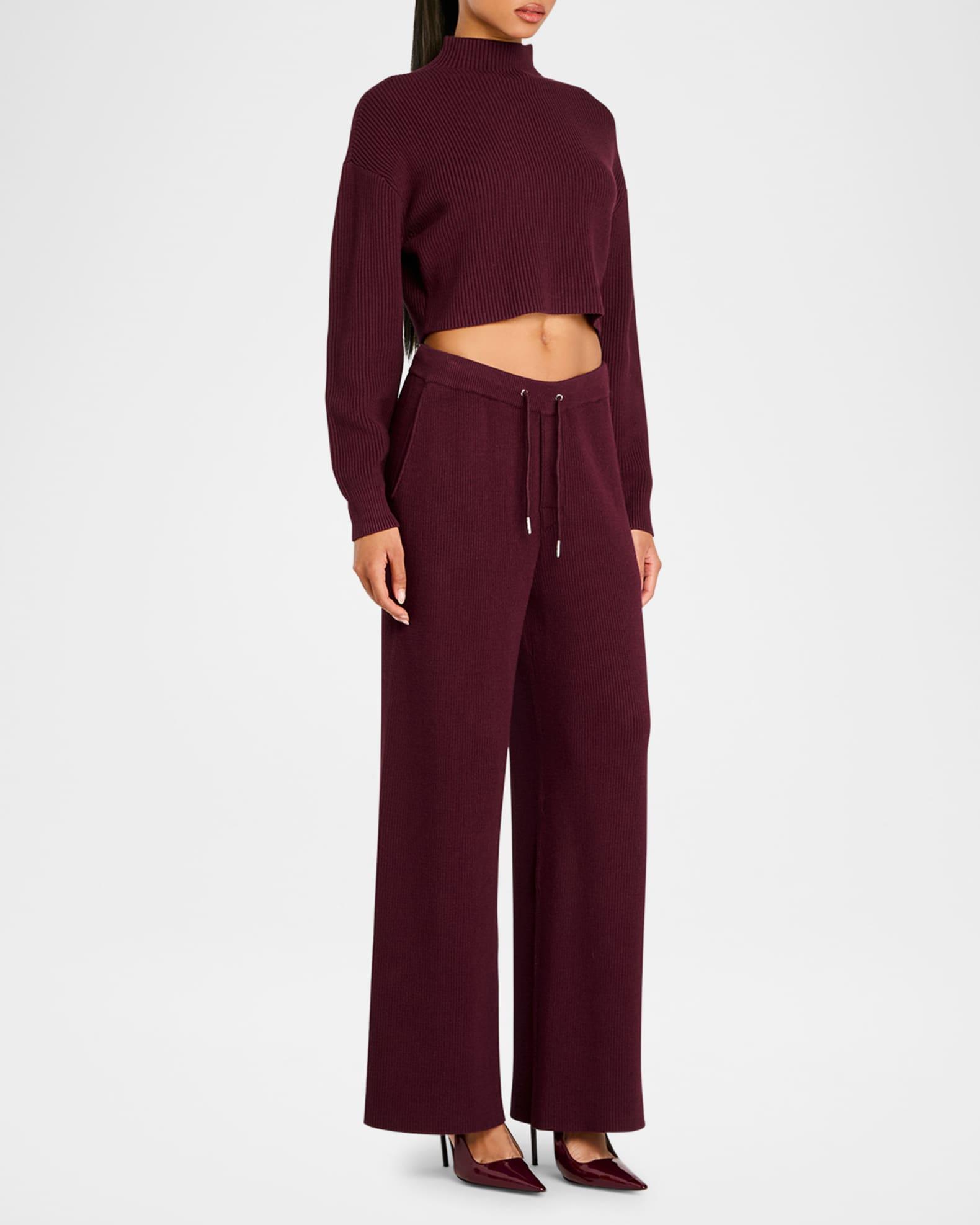 Camilla Knit Drawstring Sweatpants Product Image