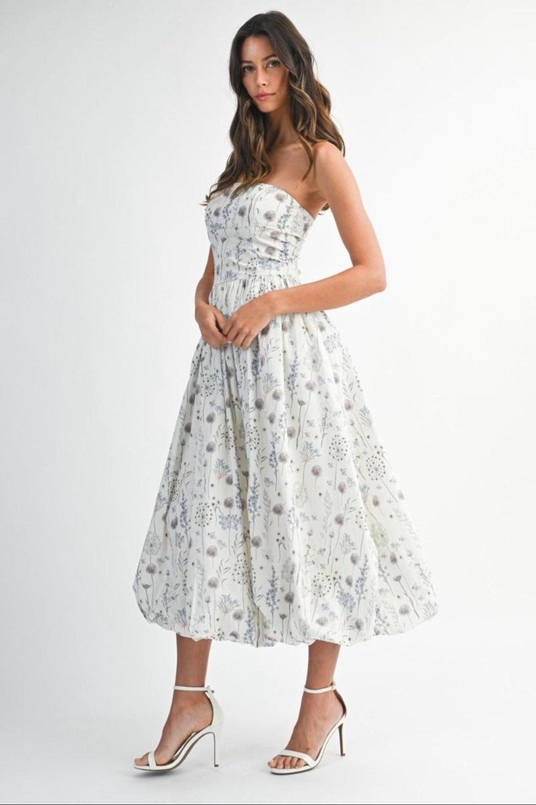 Floral Tube Dress Product Image