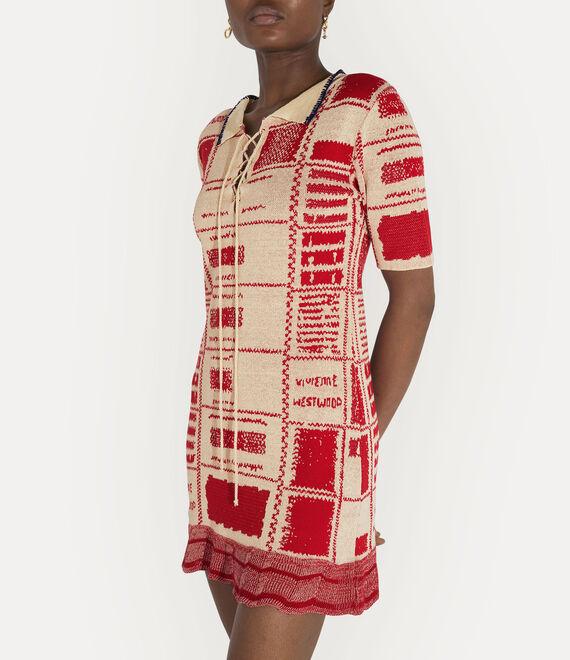 Checked Dress  Product Image