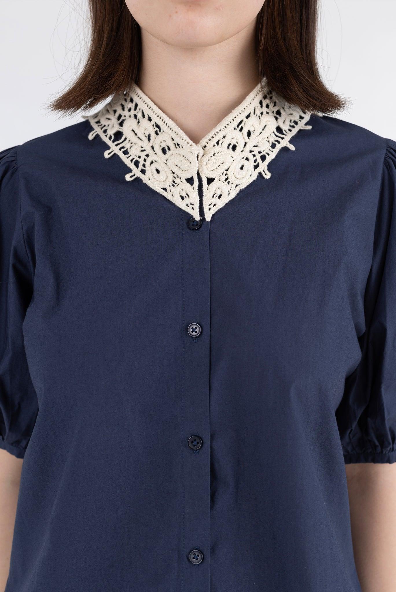 Emma Top - Navy Product Image