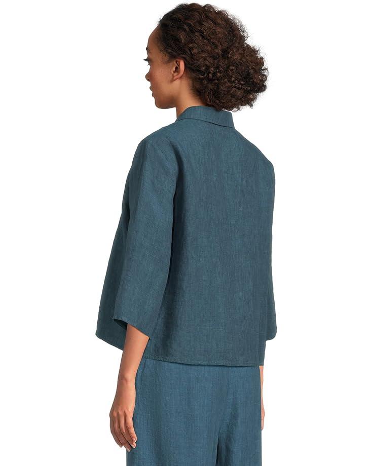 Classic Collar Long Shirt Product Image