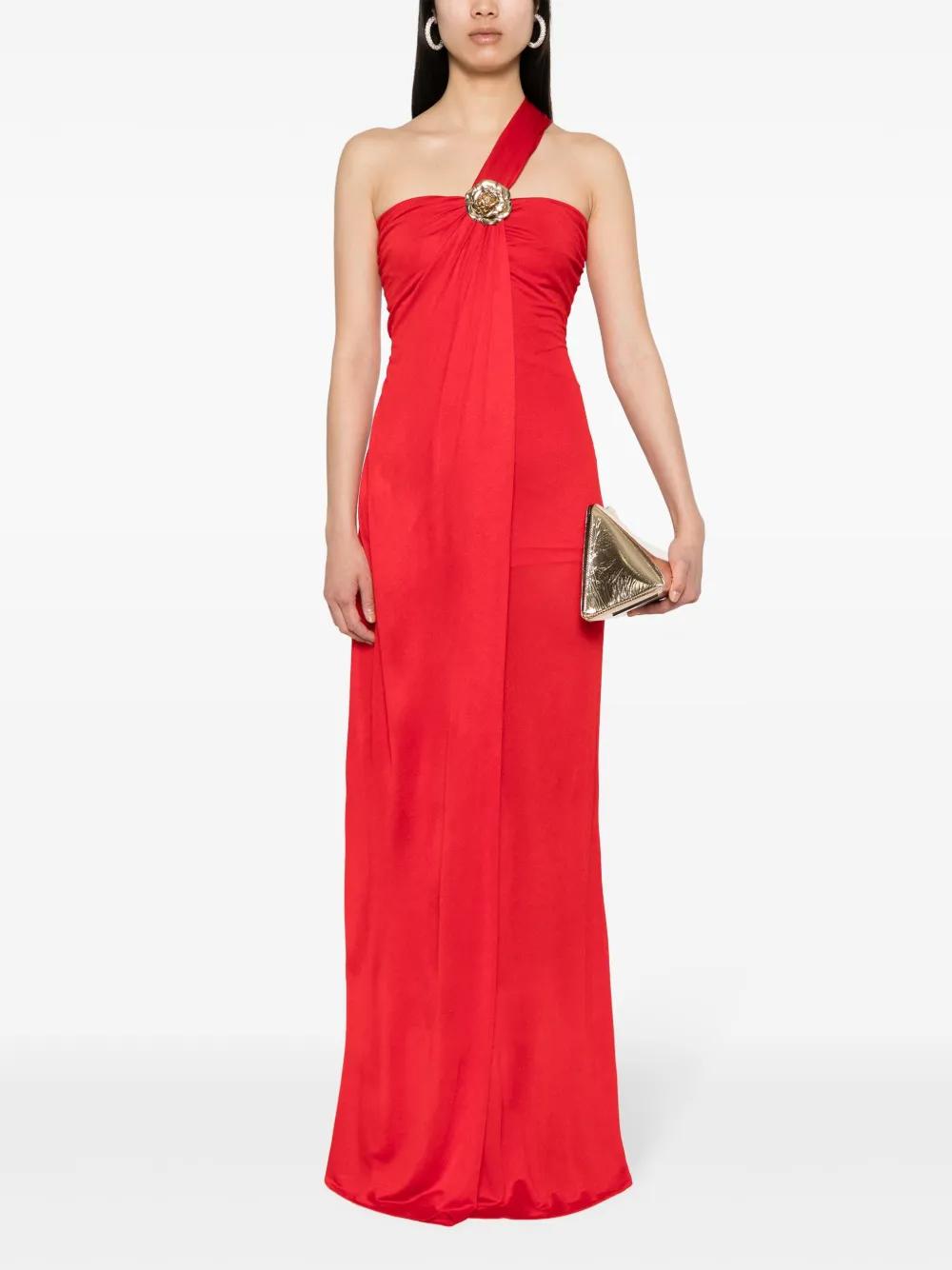 one-shoulder maxi dress Product Image