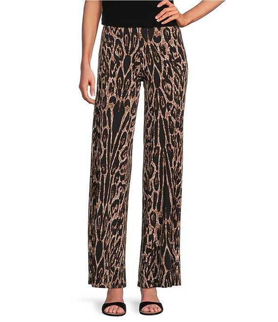 Eva Varro Coordinating Abstract Animal Floral Print Notch Collar Long Sleeve Short Jean Jacket Product Image