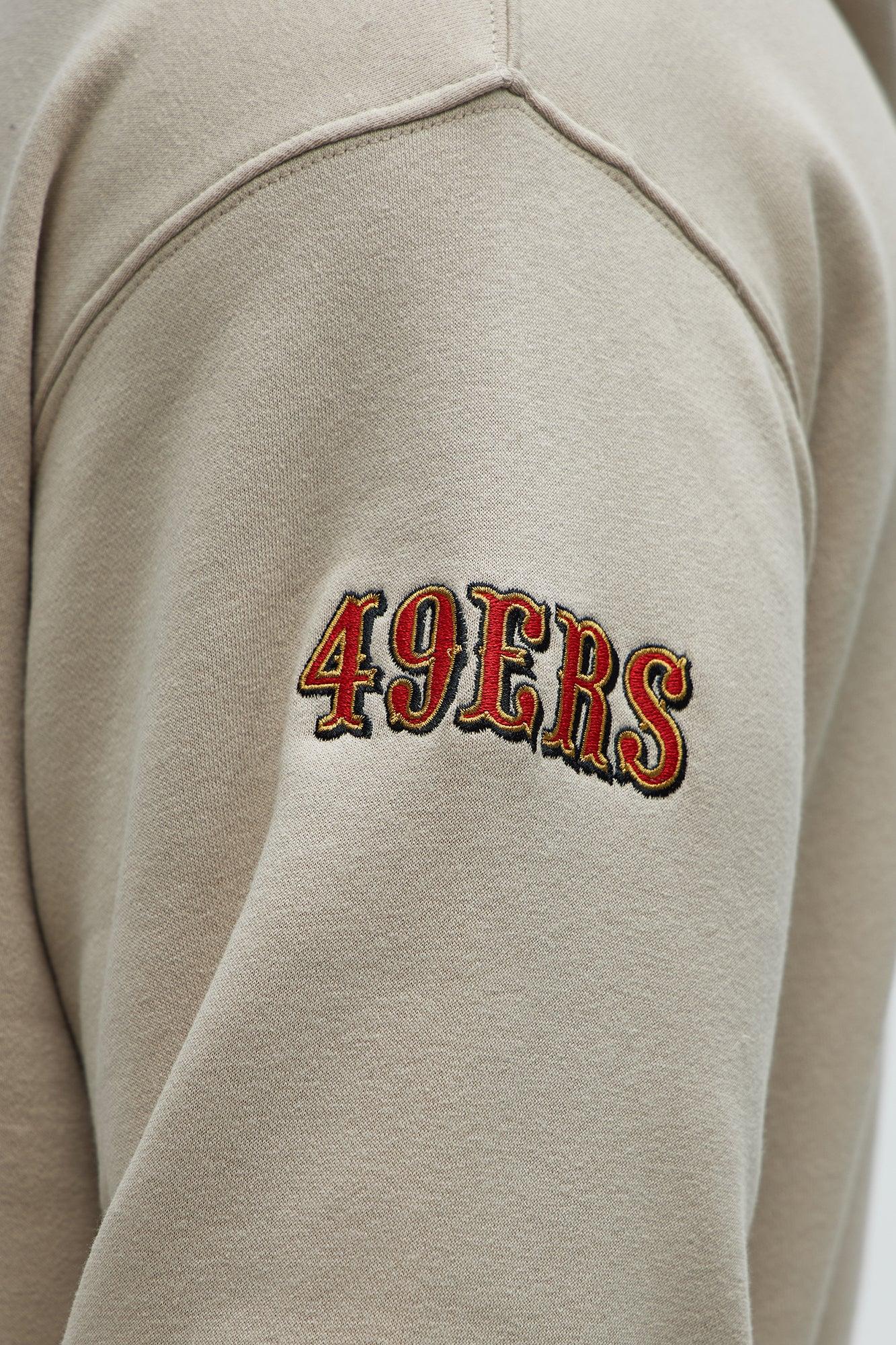 49ers City Connect Hoodie - Sand Male Product Image