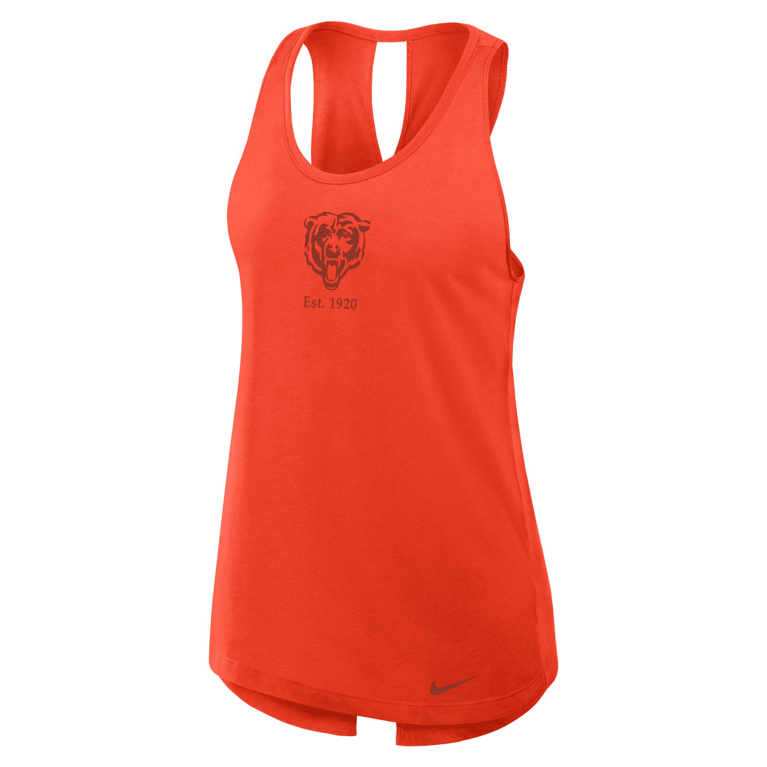 San Francisco 49ers Established Nike Womens Dri-FIT NFL Tank Top | 01D56ES9B-2JF Product Image