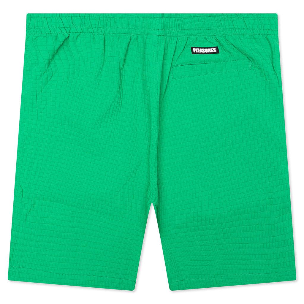 Heart Sport Shorts - Green Male Product Image