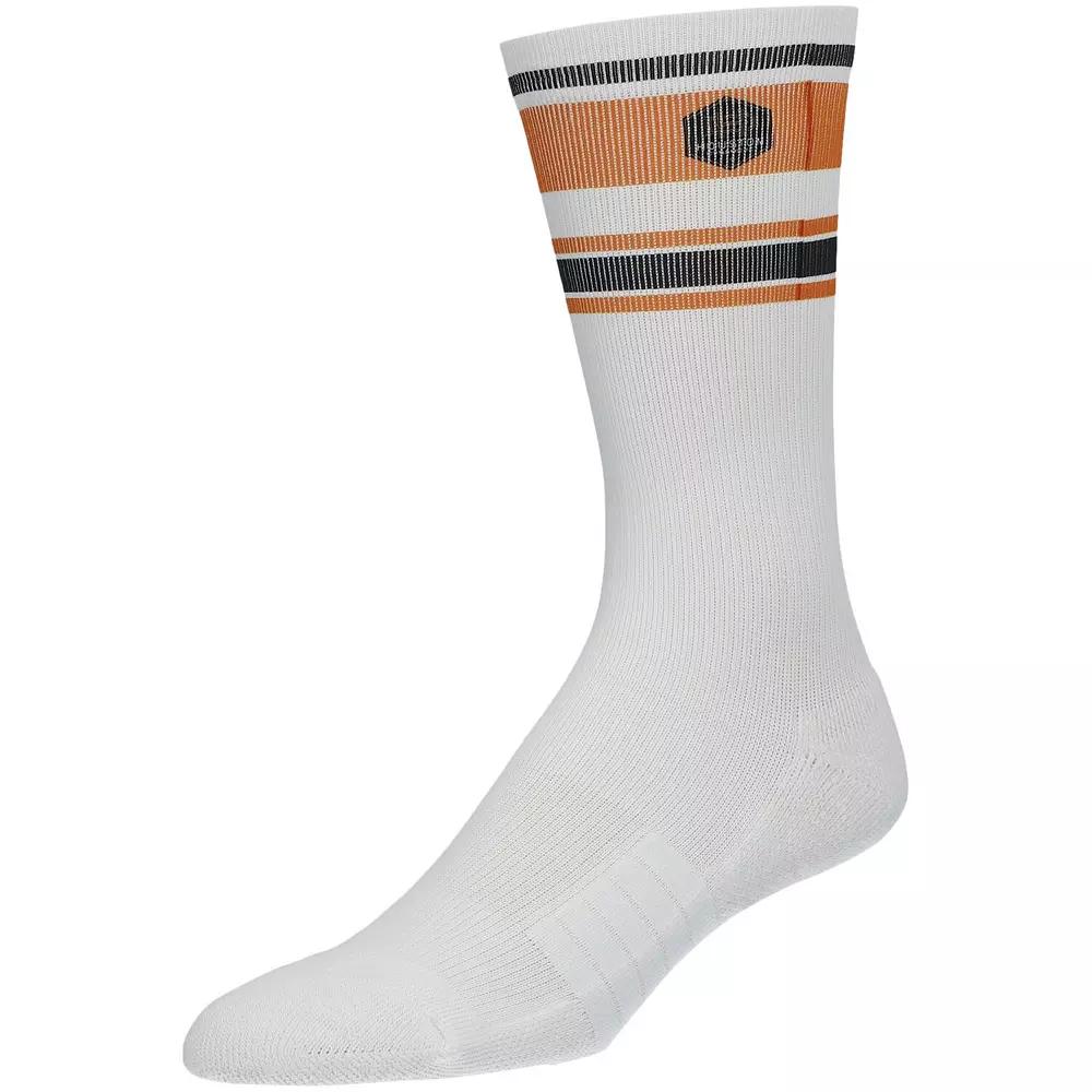 Men's Strideline Houston Dynamo FC Team Premium Retro Socks, Size: Medium/Large, Dyn White Product Image