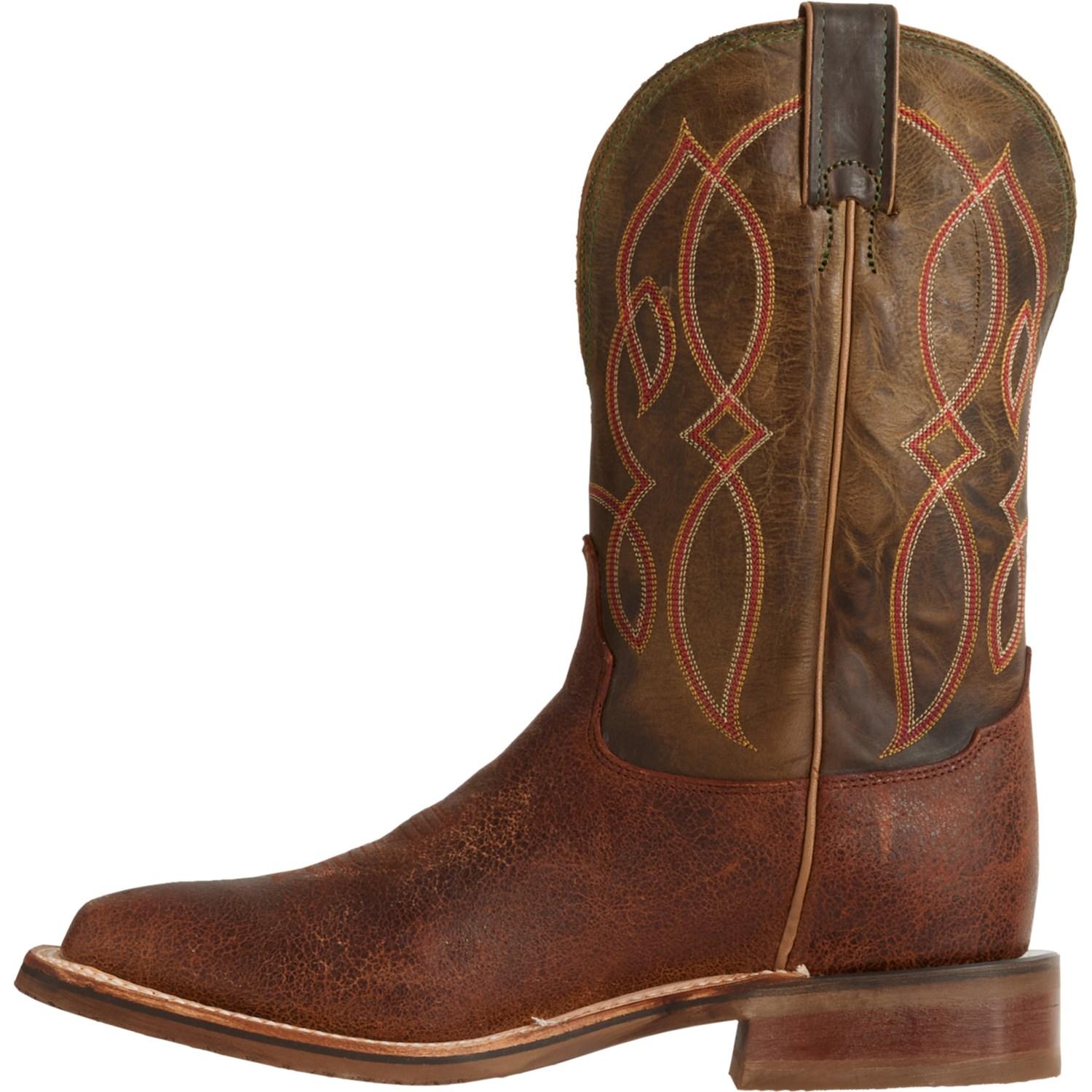 Tony Lama Landgrab 11” Western Boots - Leather, Square Toe (For Men) Product Image