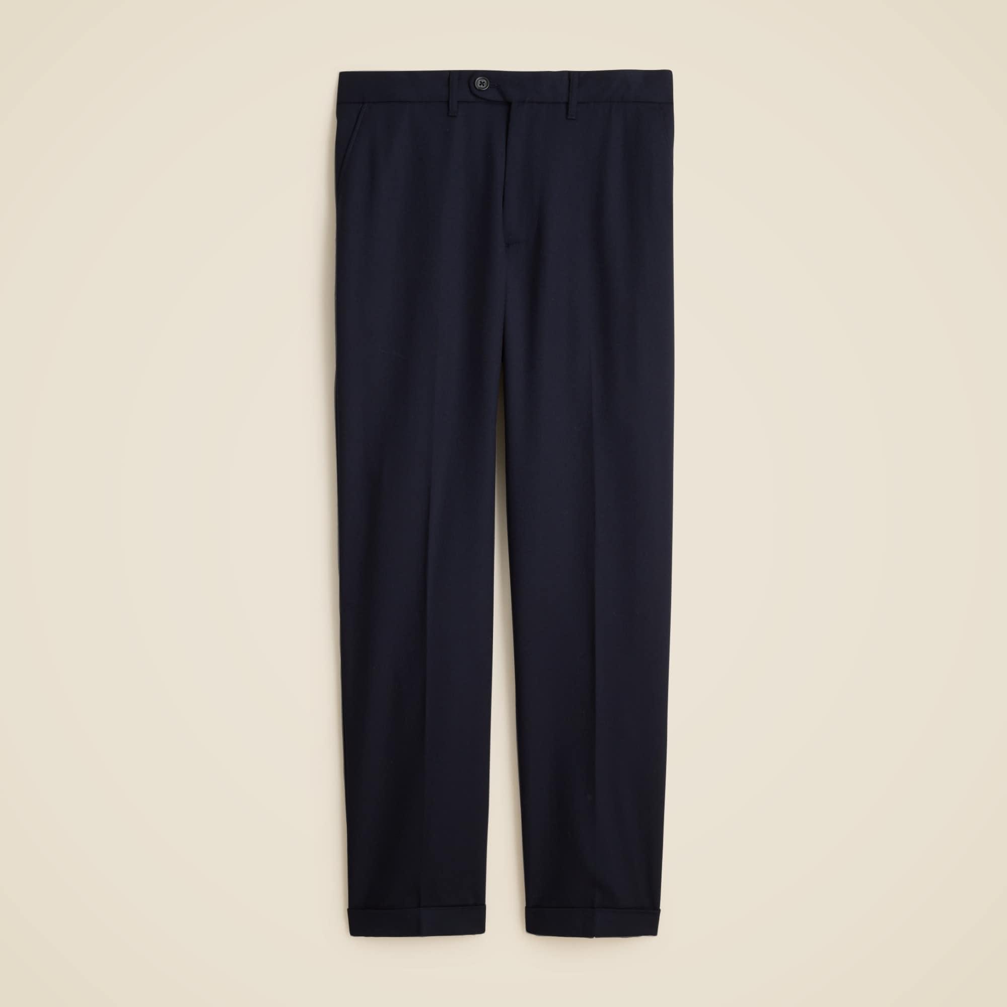 Classic creased wool trouser Product Image
