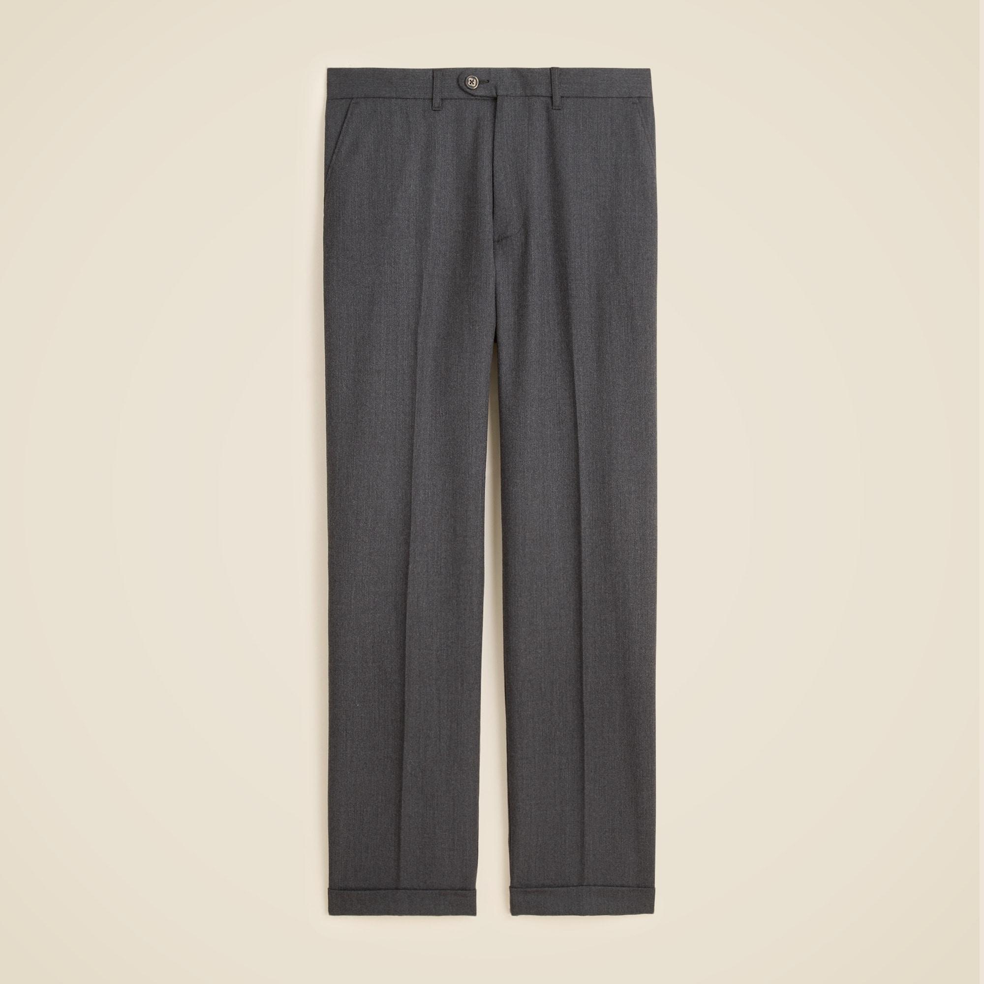 Classic creased wool trouser Product Image