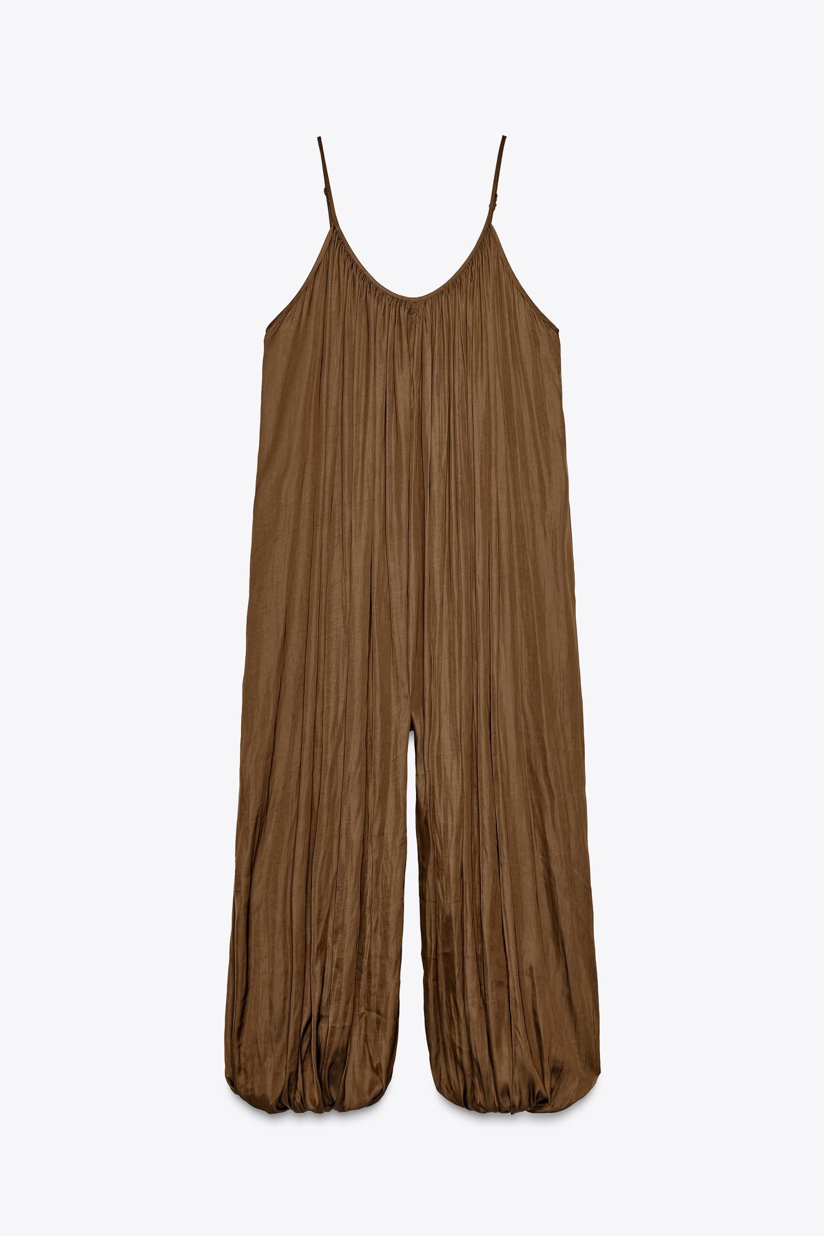 ZW COLLECTION LONG PLEATED JUMPSUIT Product Image