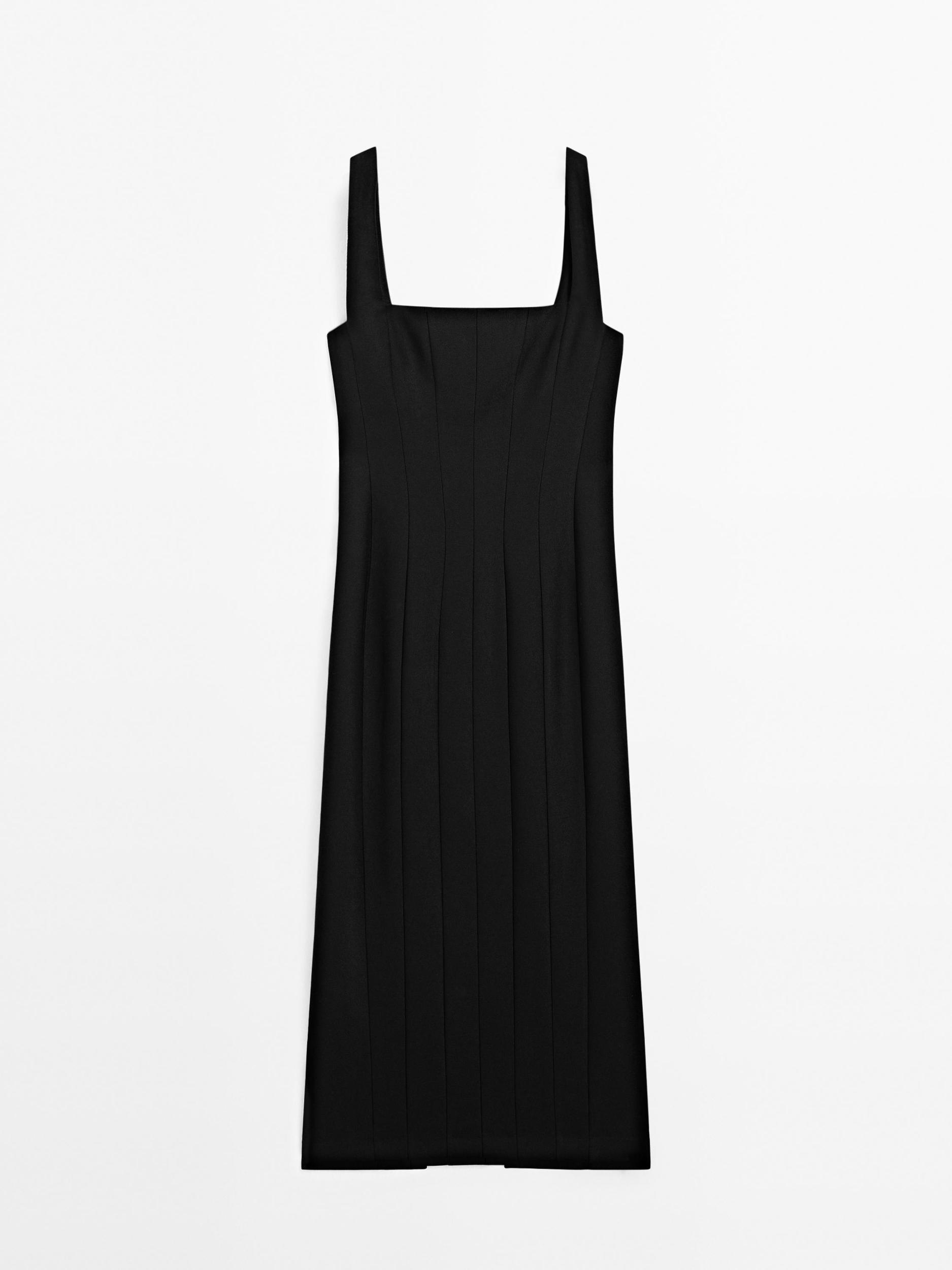 Fitted midi dress - STUDIO Product Image