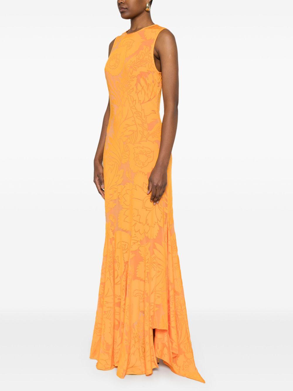 jacquard maxi dress Product Image