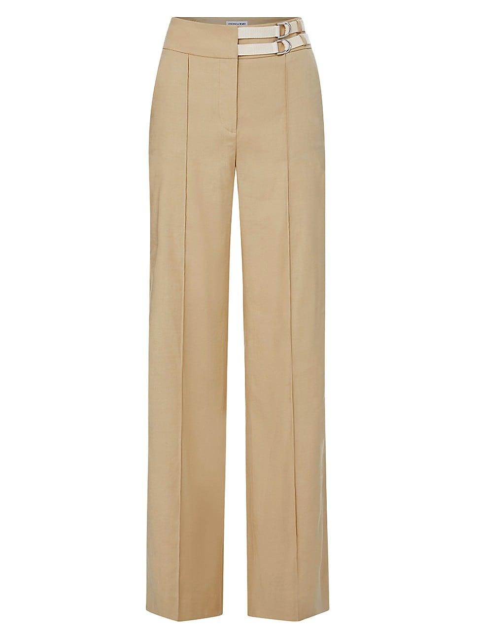 Womens Cruz Linen-Blend Pants Product Image