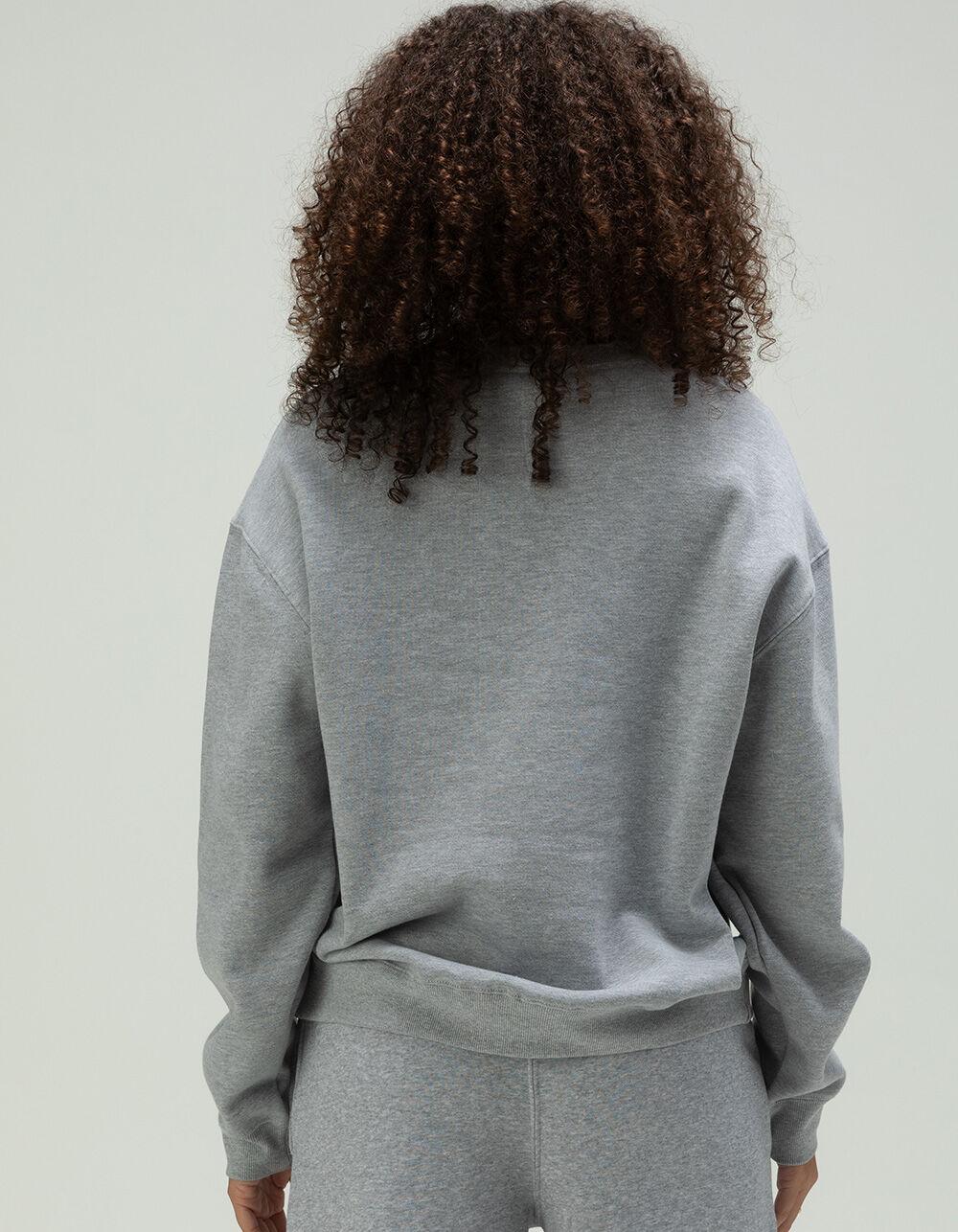 RSQ x Peanuts Womens Woodstock Crewneck Sweatshirt - HEATHER GRAY Product Image