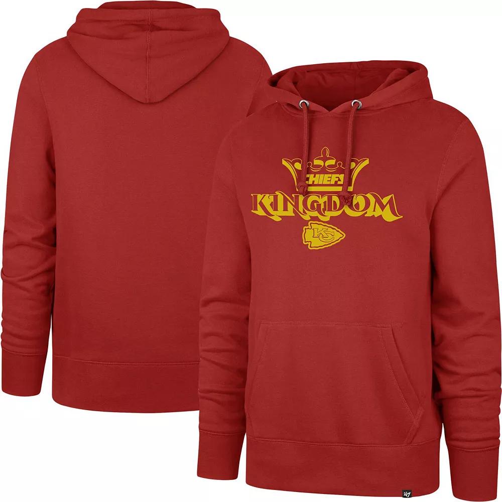 Men's '47 Red Kansas City Chiefs Regional Headline Pullover Hoodie,  Product Image